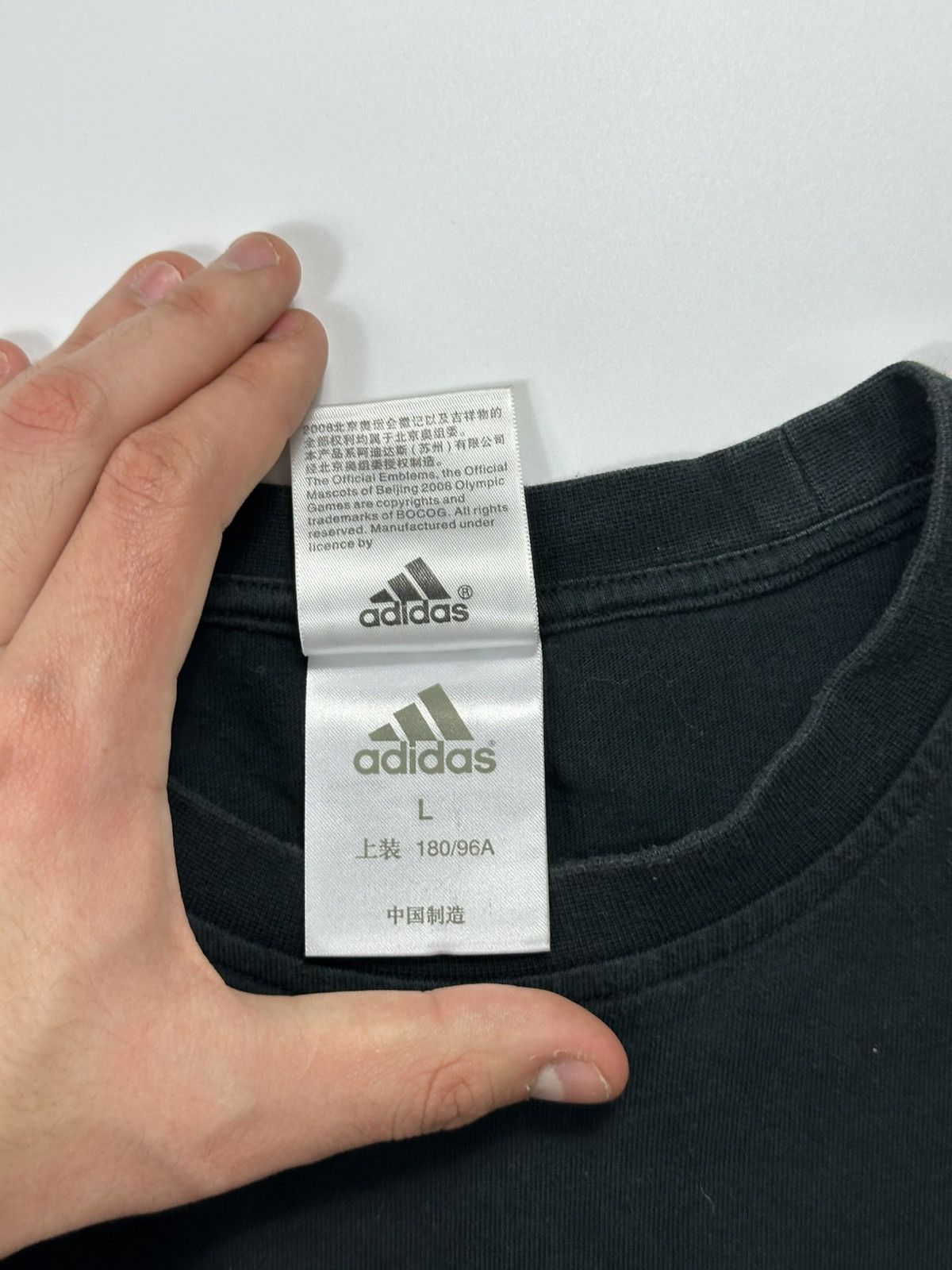 Adidas Adidas Beijing 2008 T-shirt Olympic Size US L / EU 52-54 / 3 - 8 Thumbnail