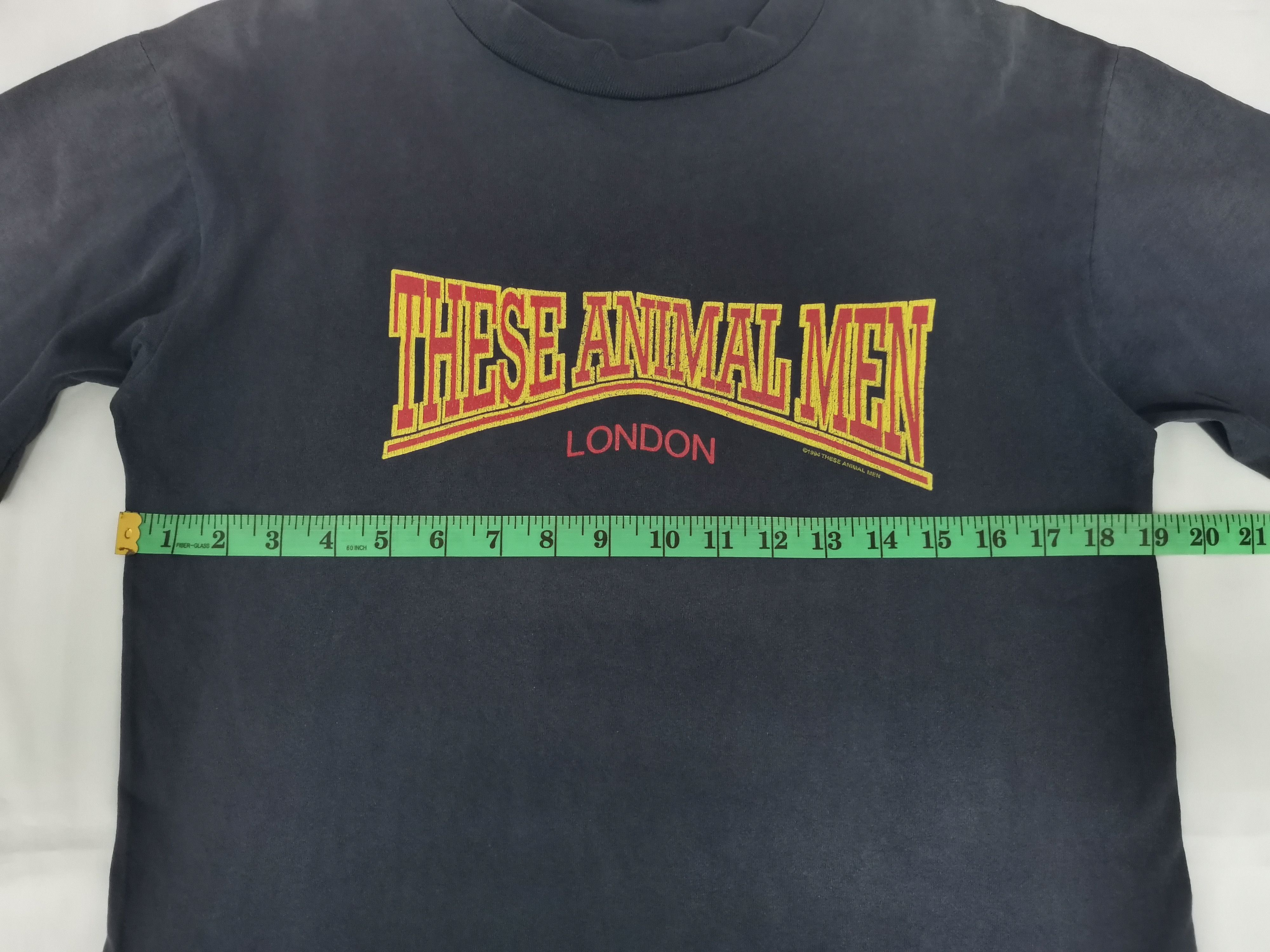 Band Tees Vintage 90s These Animal Men Britpop Alternative Tee Stitche Size US M / EU 48-50 / 2 - 5 Thumbnail