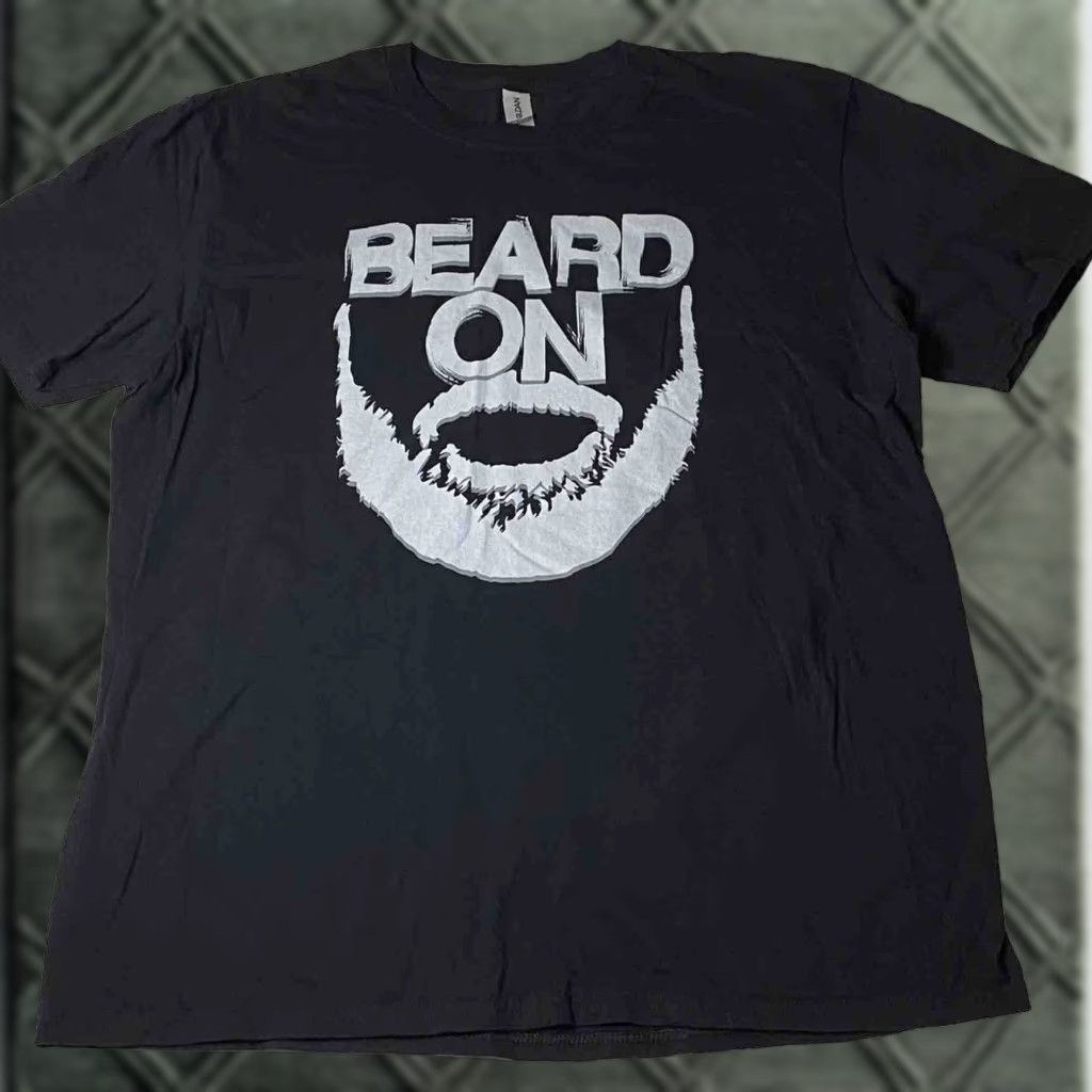 Gildan Grunt Style Beard Gang T Shirt XL Black Gildan Big & Tall Men Short Sleeve Vintage? (But keep within rules) Size US XL / EU 56 / 4 - 1 Thumbnail