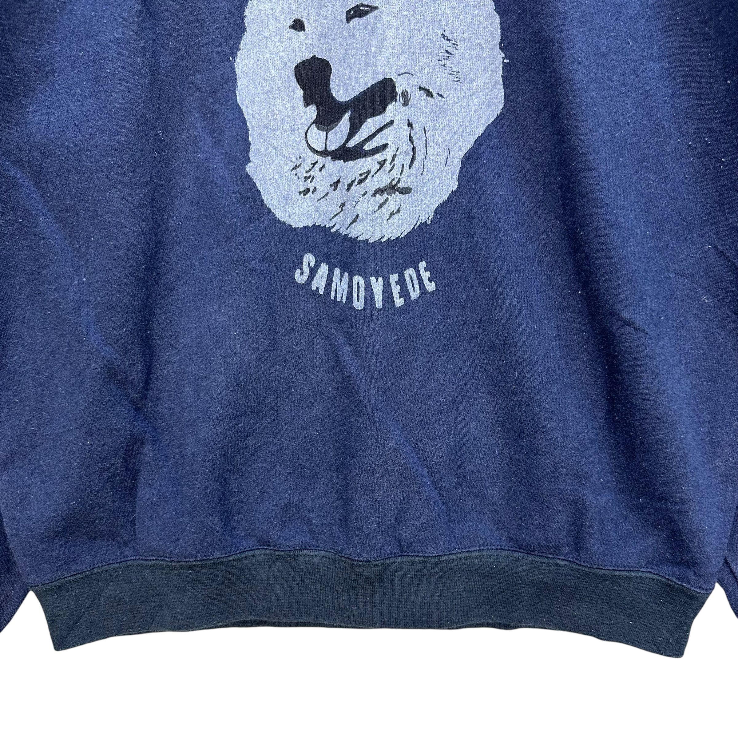Vintage CFCN SAMOYEDE Wolve Big Logo Crewneck Sweatshirt #A5-0134 Size US M / EU 48-50 / 2 - 4 Thumbnail