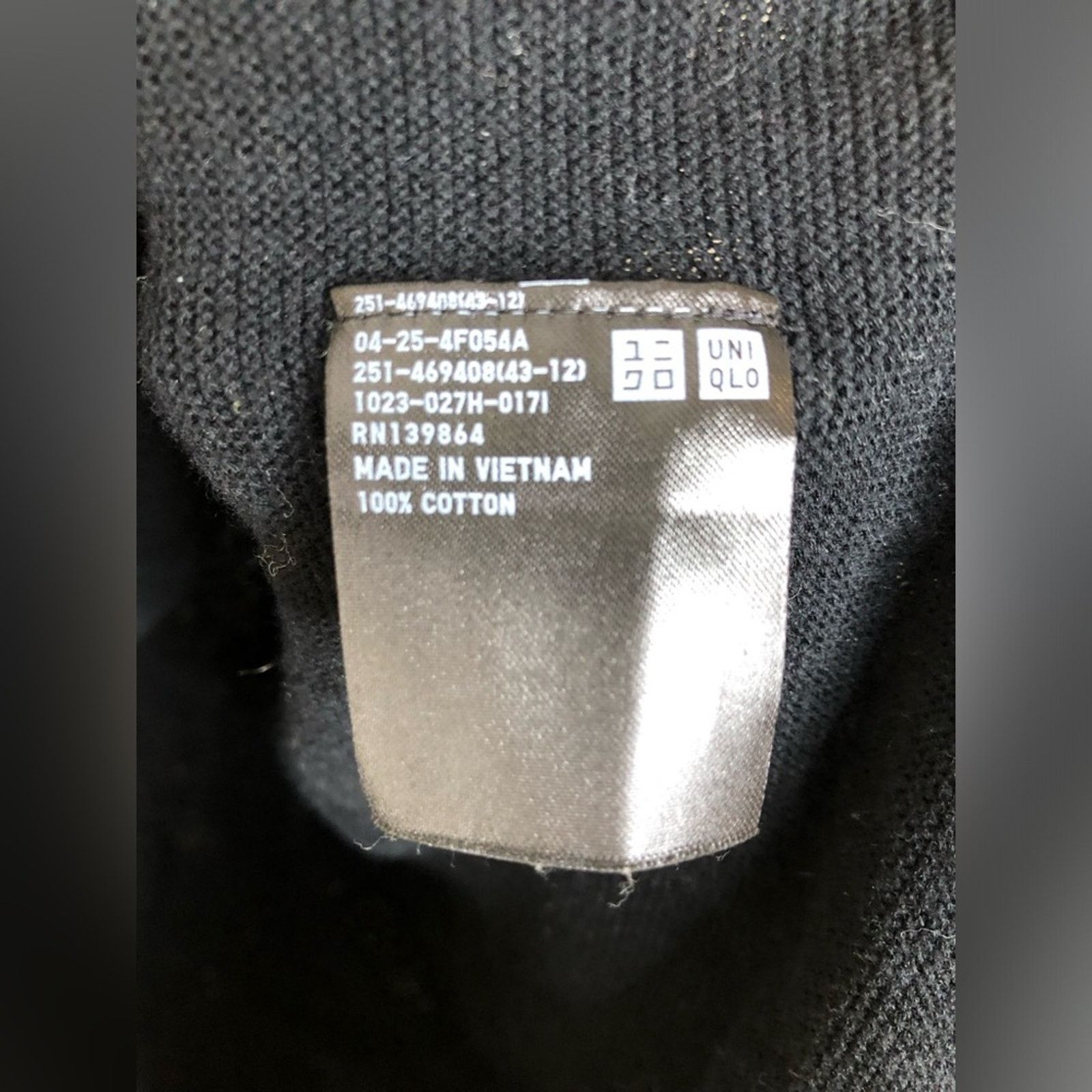 Uniqlo Uniqlo Men’s 100% Cotton Crew Neck Sweater— Large Size US L / EU 52-54 / 3 - 5 Thumbnail