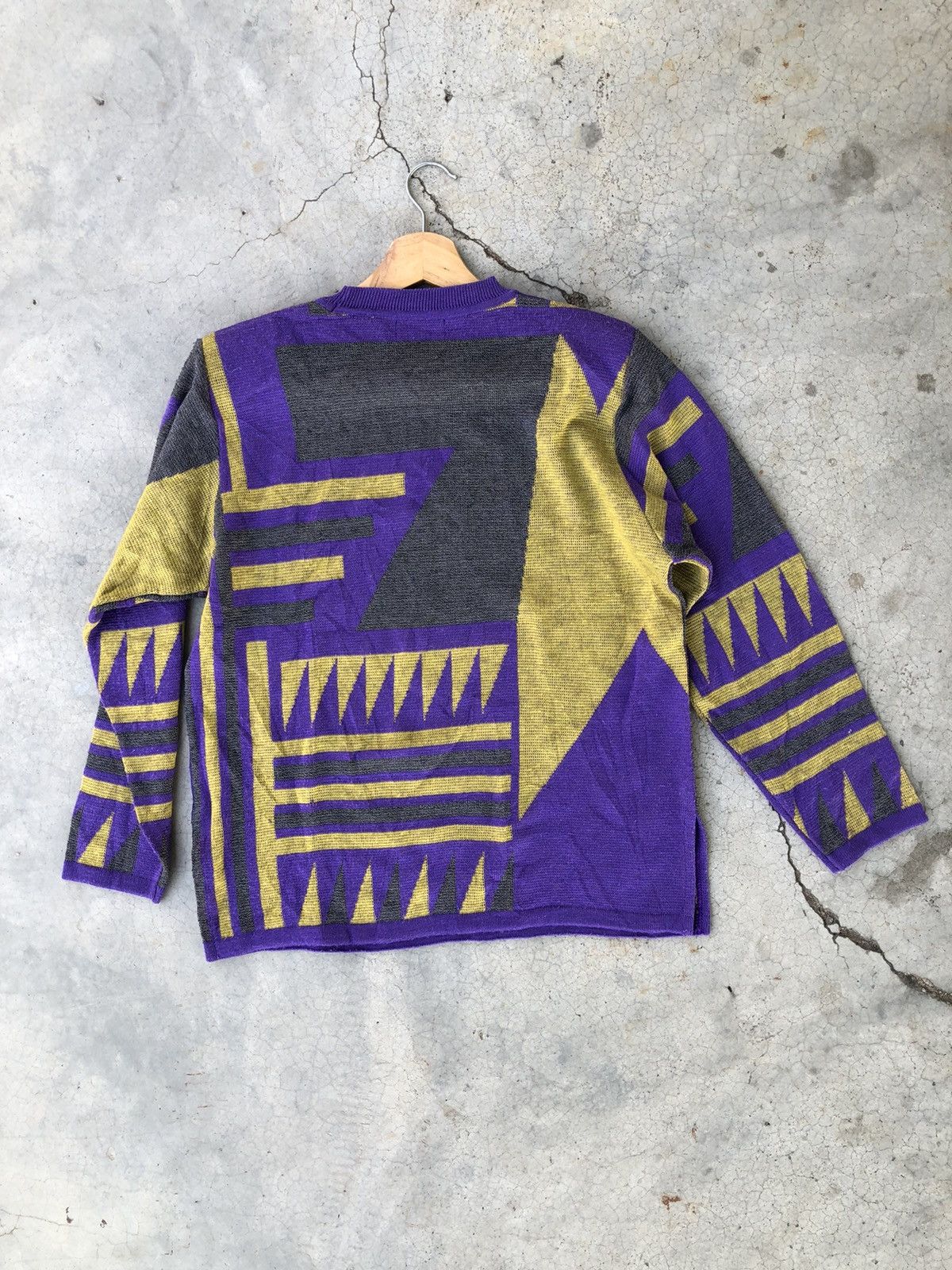 Designer × Japanese Brand 🔴Very Rare Jumper Memeri Knitware Multicolour Size US M / EU 48-50 / 2 - 9 Thumbnail