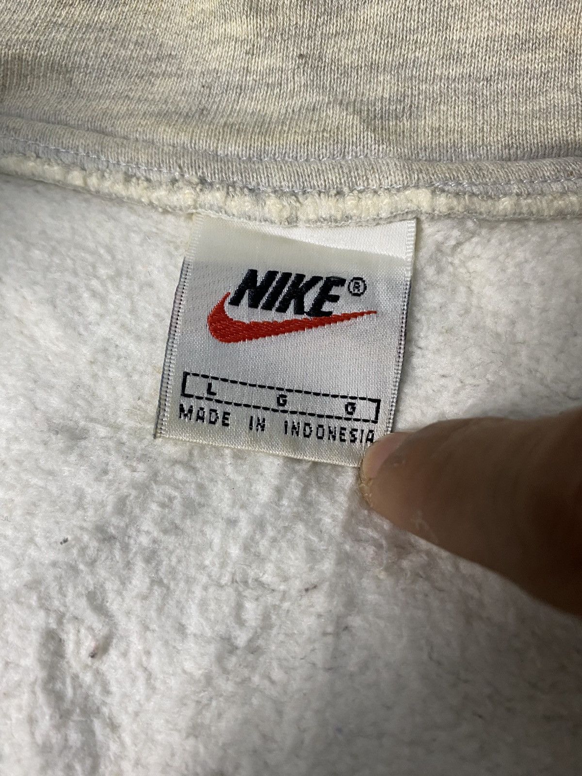 Nike × Vintage Vintage halfzip nike sweater Size US L / EU 52-54 / 3 - 4 Thumbnail