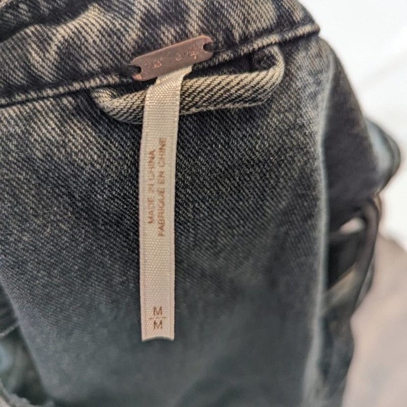 Free People Free People Lace Up Denim Trucker Vest - M Size M / US 6-8 / IT 42-44 - 6 Thumbnail
