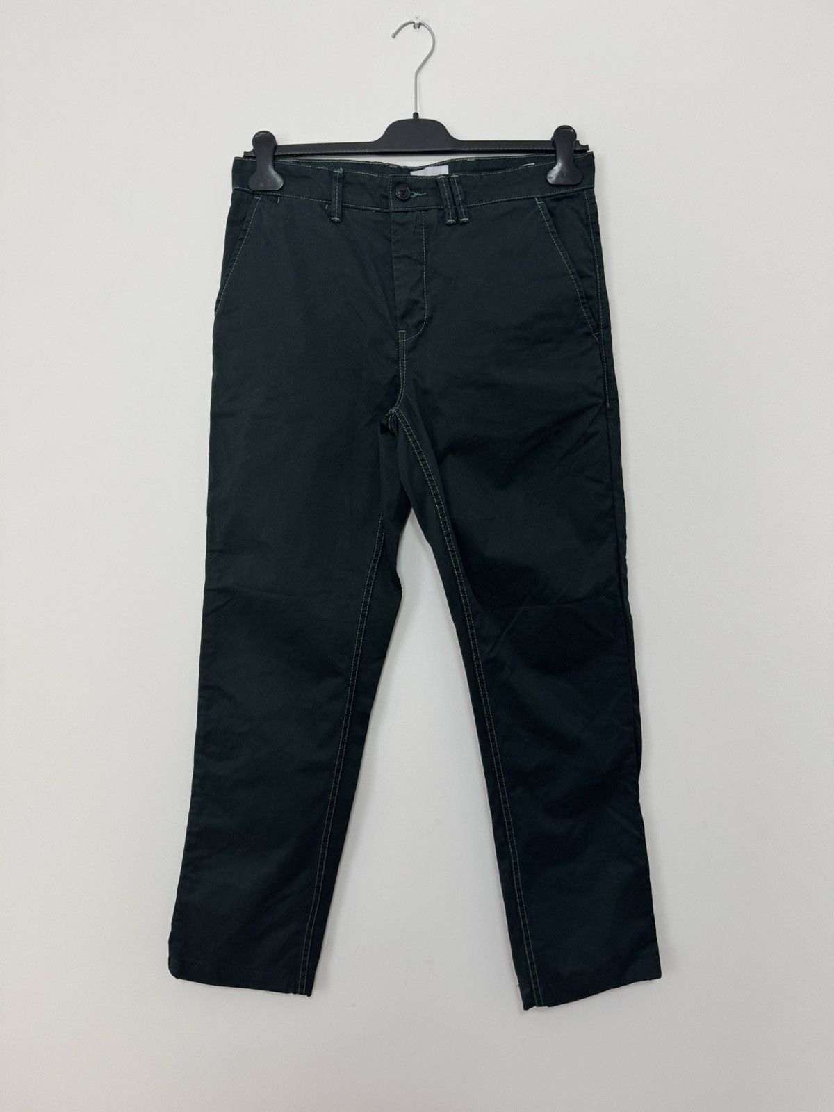 Norse Projects norse projects aros heavy green pants pocket logo Size US 32 / EU 48 - 9 Thumbnail