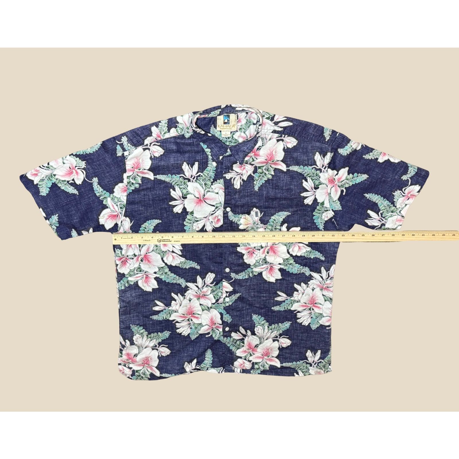 Paradise Found Vintage 1990s Kahala Hawaiian Shirt – Men’s Large Size US XL / EU 56 / 4 - 9 Thumbnail