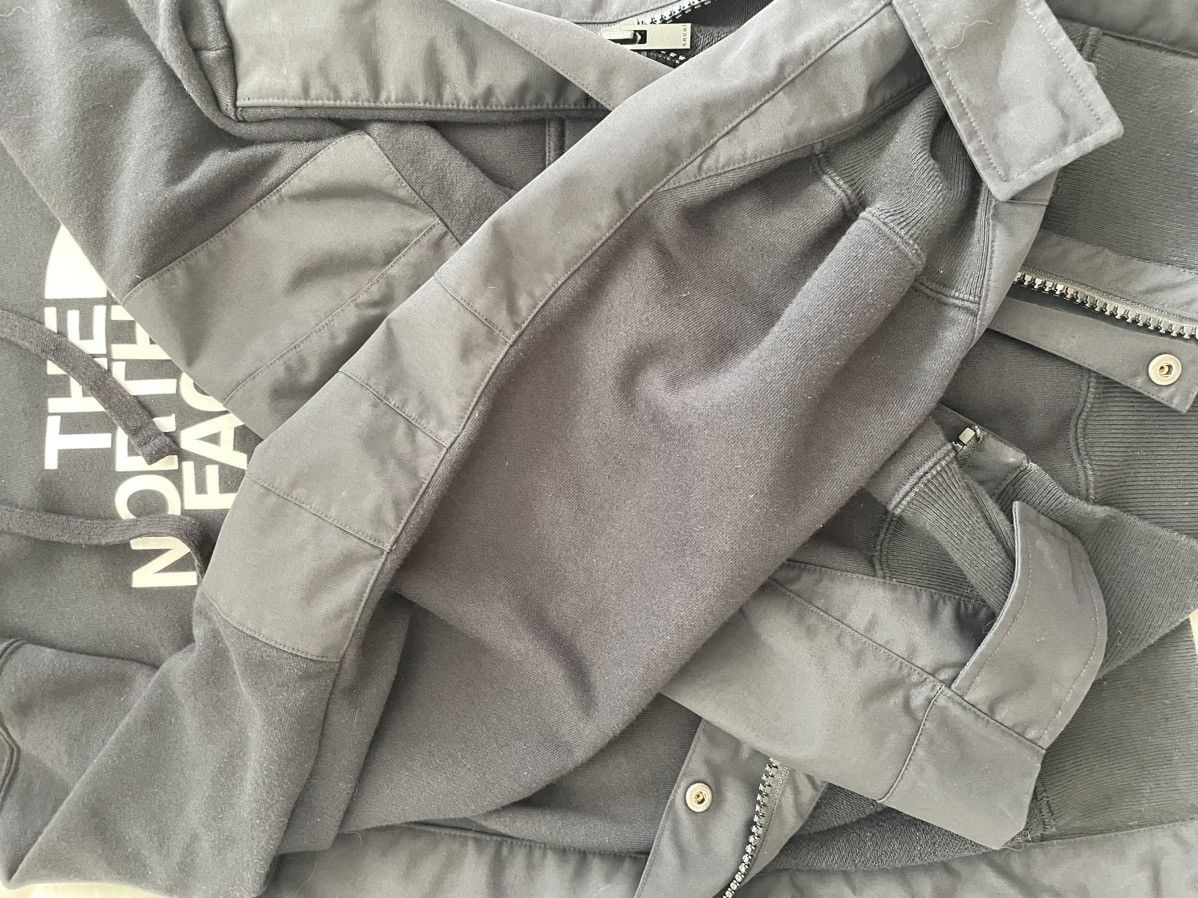 Sacai x The North Face Side Zip Panel Hoodie