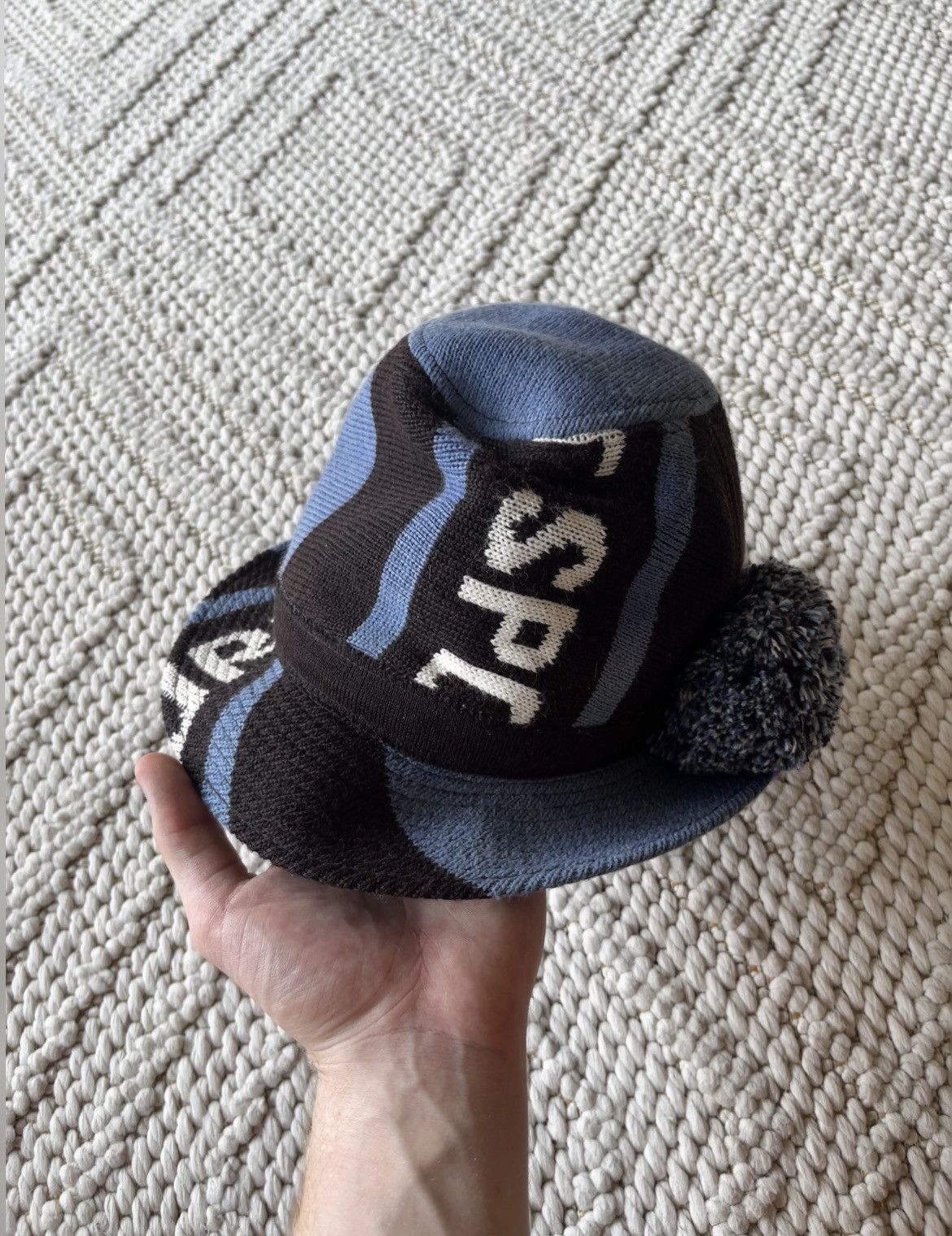 Comme des Garcons SHIRT Comme des Garçons FW16 wool knit cap hat Size ONE SIZE - 4 Thumbnail