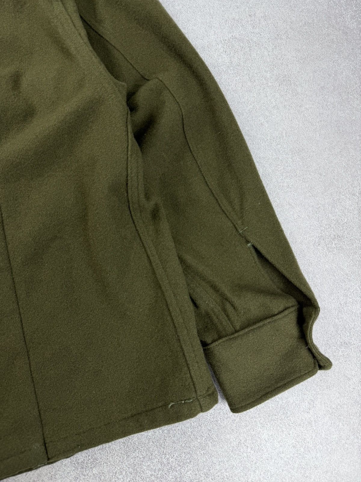 Vintage Vintage US Army OG-108 Olive Green Wool Field Jacket Shirt Size US M / EU 48-50 / 2 - 9 Thumbnail