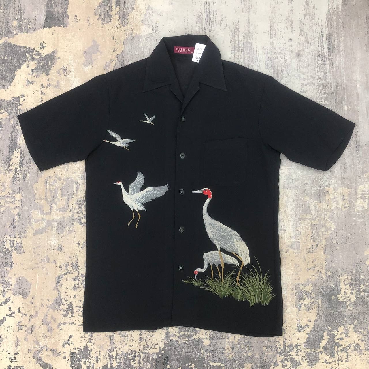 Vintage T513 VTG DUKE HOUSE LAWTON BOWLING SHIRTS Size US M / EU 48-50 / 2 - 1 Thumbnail