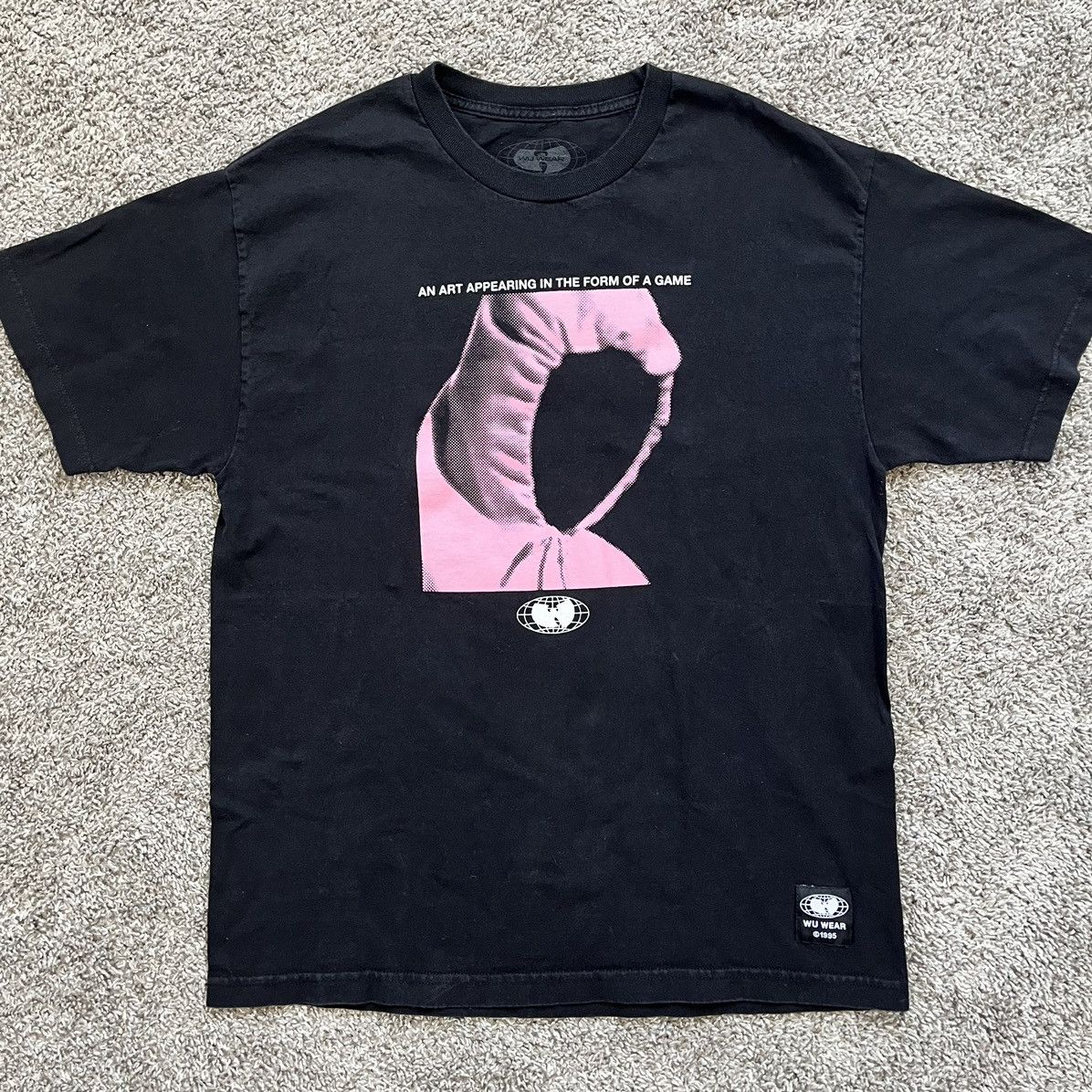 image of Wu Tang Clan x Wu Wear Wu-Tang Shirt Size Large Mystery Chessboxin Wutang Rza Gza in Black, Men's