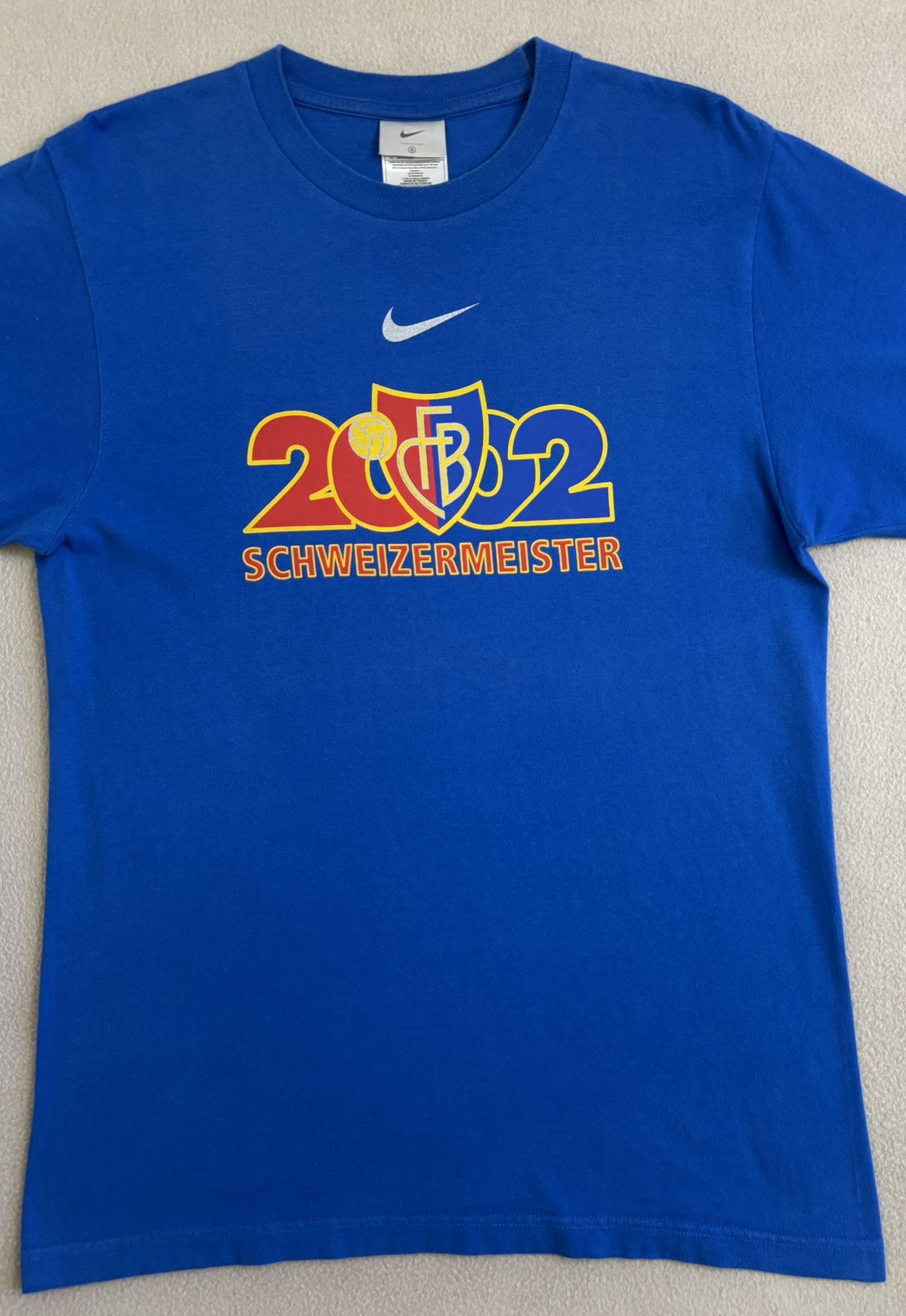 Nike FC Basel 2002 Nike T-Shirt Size S Size US S / EU 44-46 / 1 - 7 Thumbnail