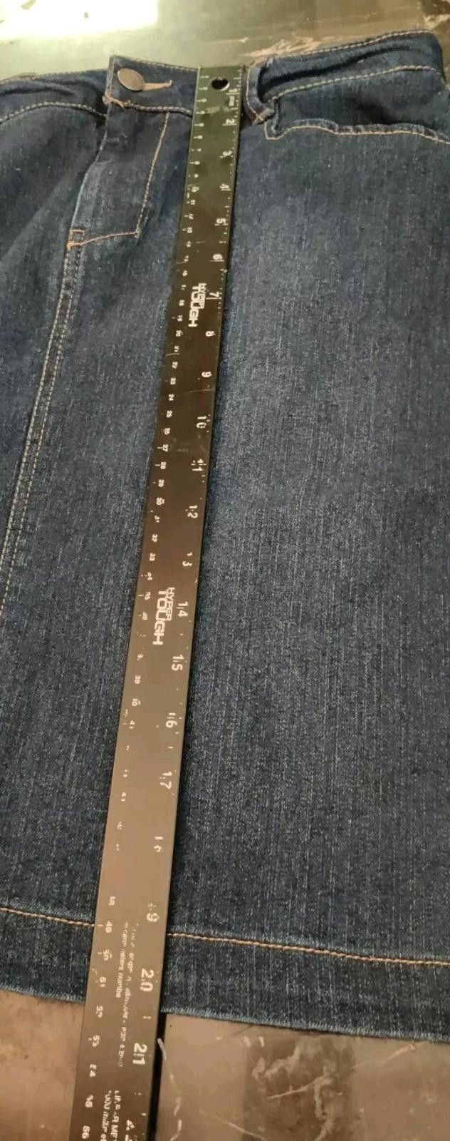 James Perse Per Se Denim Blue Jean Pencil Skirt 8 Wash 29 Short No Slit Size 30" / US 8 / IT 44 - 9 Thumbnail