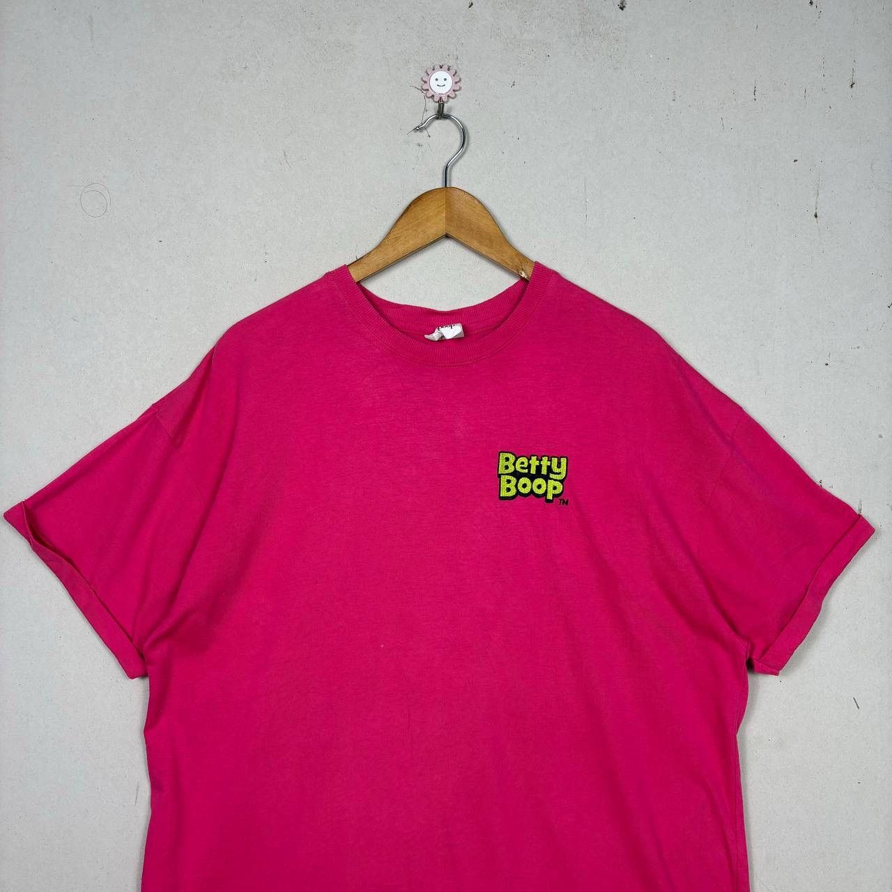 Cartoon Network Vintage Betty Boop Denifits Tee Y2K Pink Skater Baggy Shirt Size US XL / EU 56 / 4 - 3 Thumbnail
