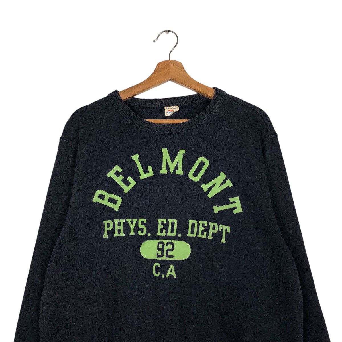 Champion 📌Vintage Sweatshirt Champion Crewneck Balmont Big Logo Size US M / EU 48-50 / 2 - 4 Thumbnail