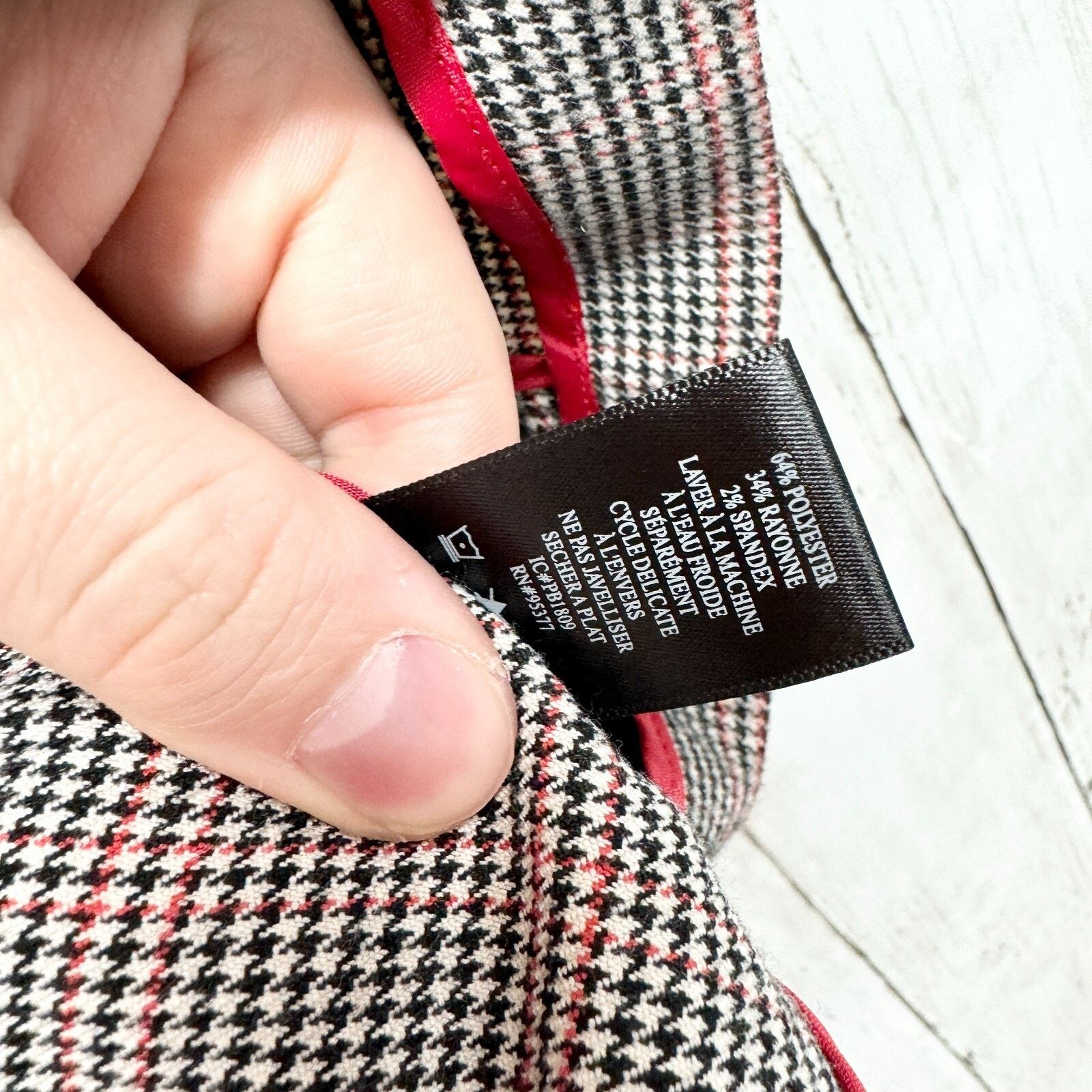 Sanctuary Sanctuary Oversized XL Heritage Boyfriend Blazer Glen Plaid Size XL / US 12-14 / IT 48-50 - 4 Thumbnail