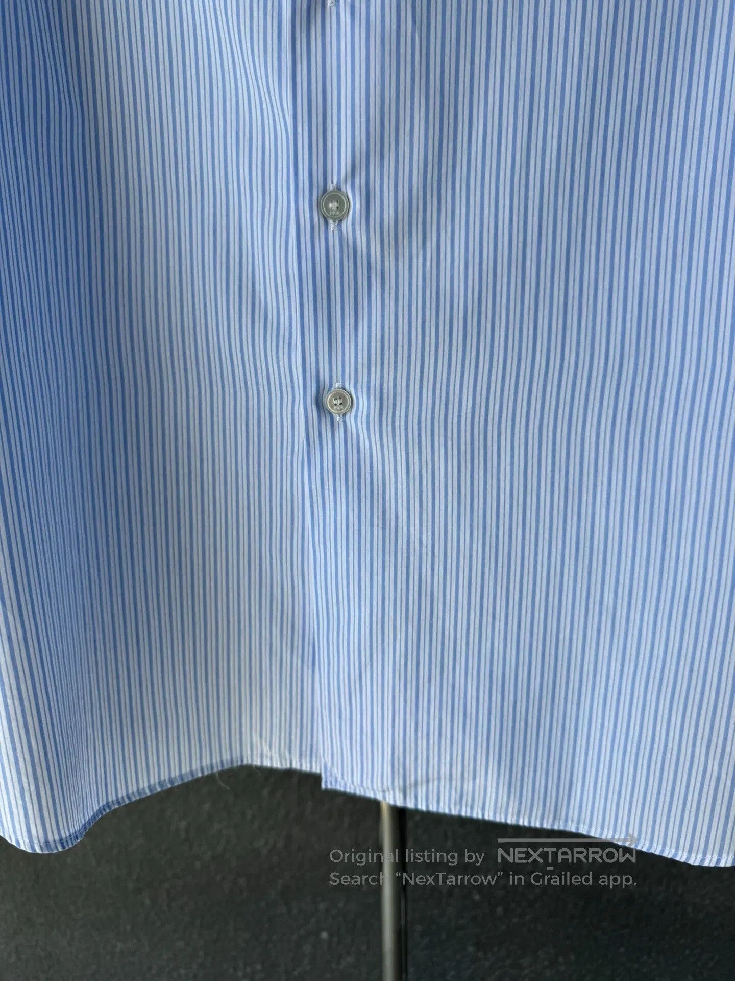 Dior Dior Striped Loose Long Sleeve Shirt. Size US M / EU 48-50 / 2 - 4 Thumbnail