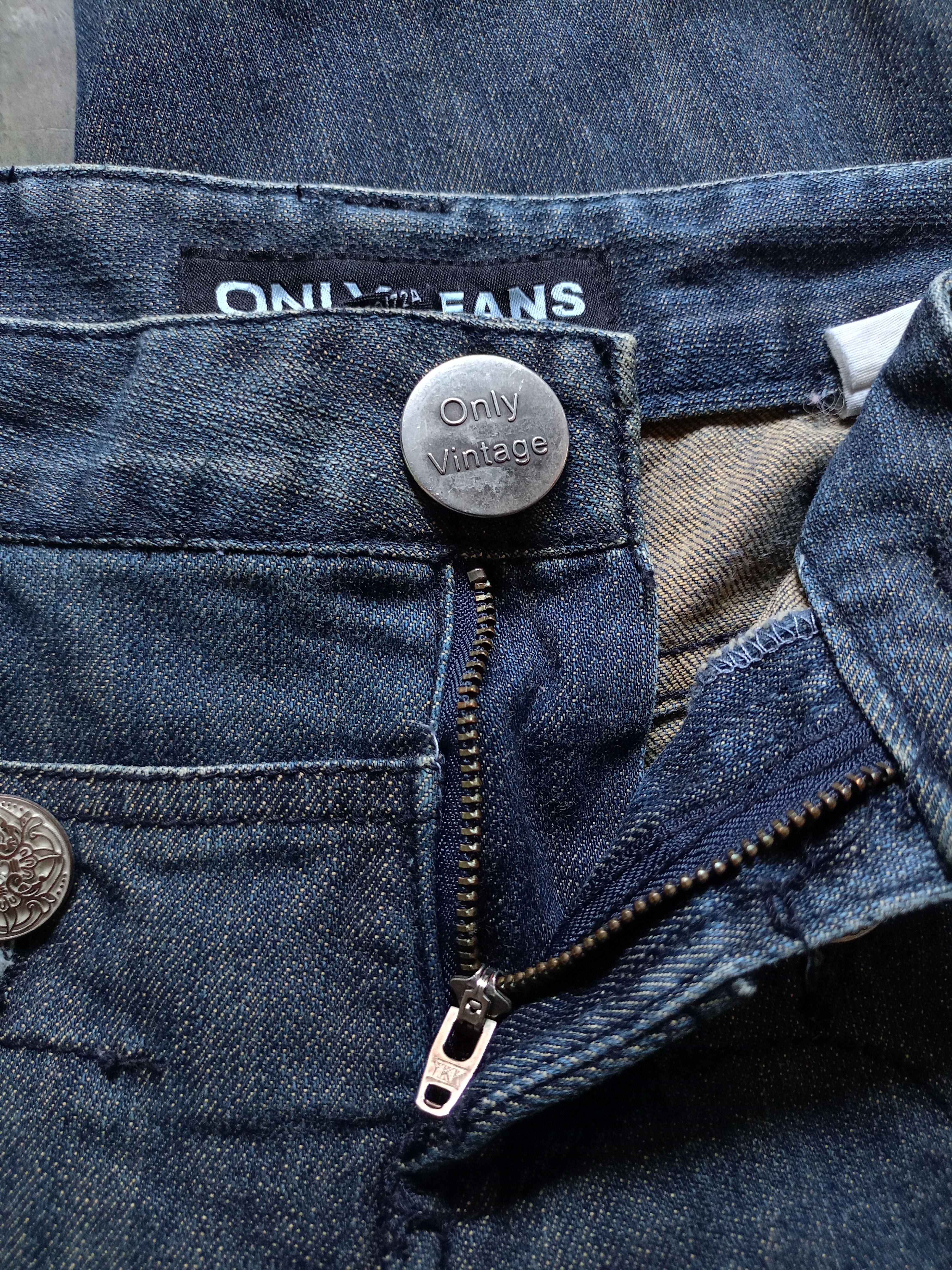 Japanese Brand Only Jeans Flared Denim Pants Size US 31 - 7 Thumbnail