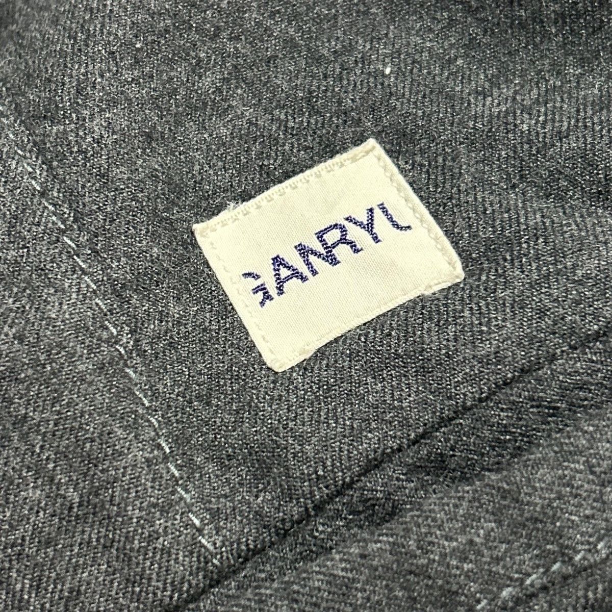 Comme des Garcons 554 Comme Des Garcons GANRYU pants trousers men gray wool Size US 28 / EU 44 - 4 Thumbnail