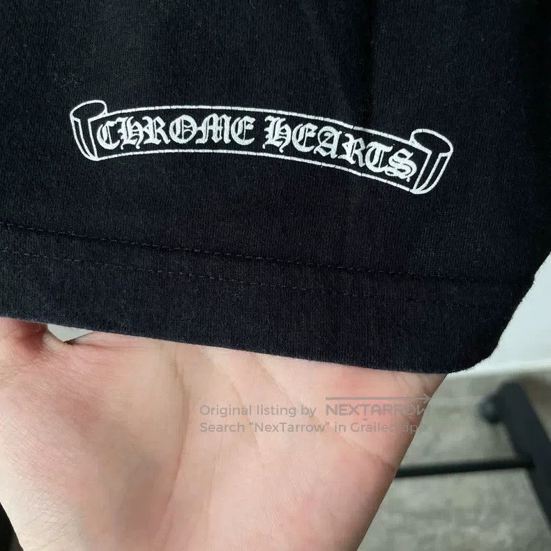Chrome Hearts CHROME HEARTS Size M Black scroll full of cross and Scout f Size US M / EU 48-50 / 2 - 6 Thumbnail