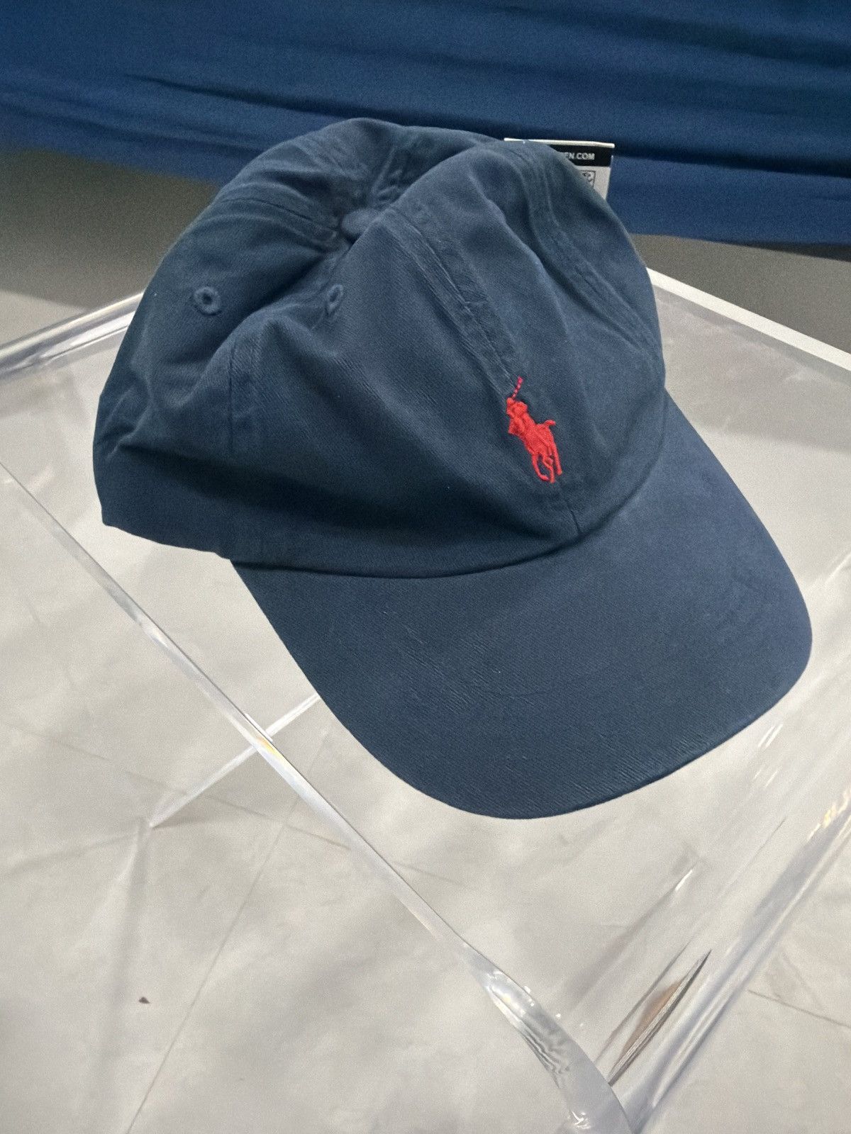 Polo Ralph Lauren Ralph Lauren Classic Navy Cap – Red Pony (New w/ Tags) Size 46 - 4 Thumbnail