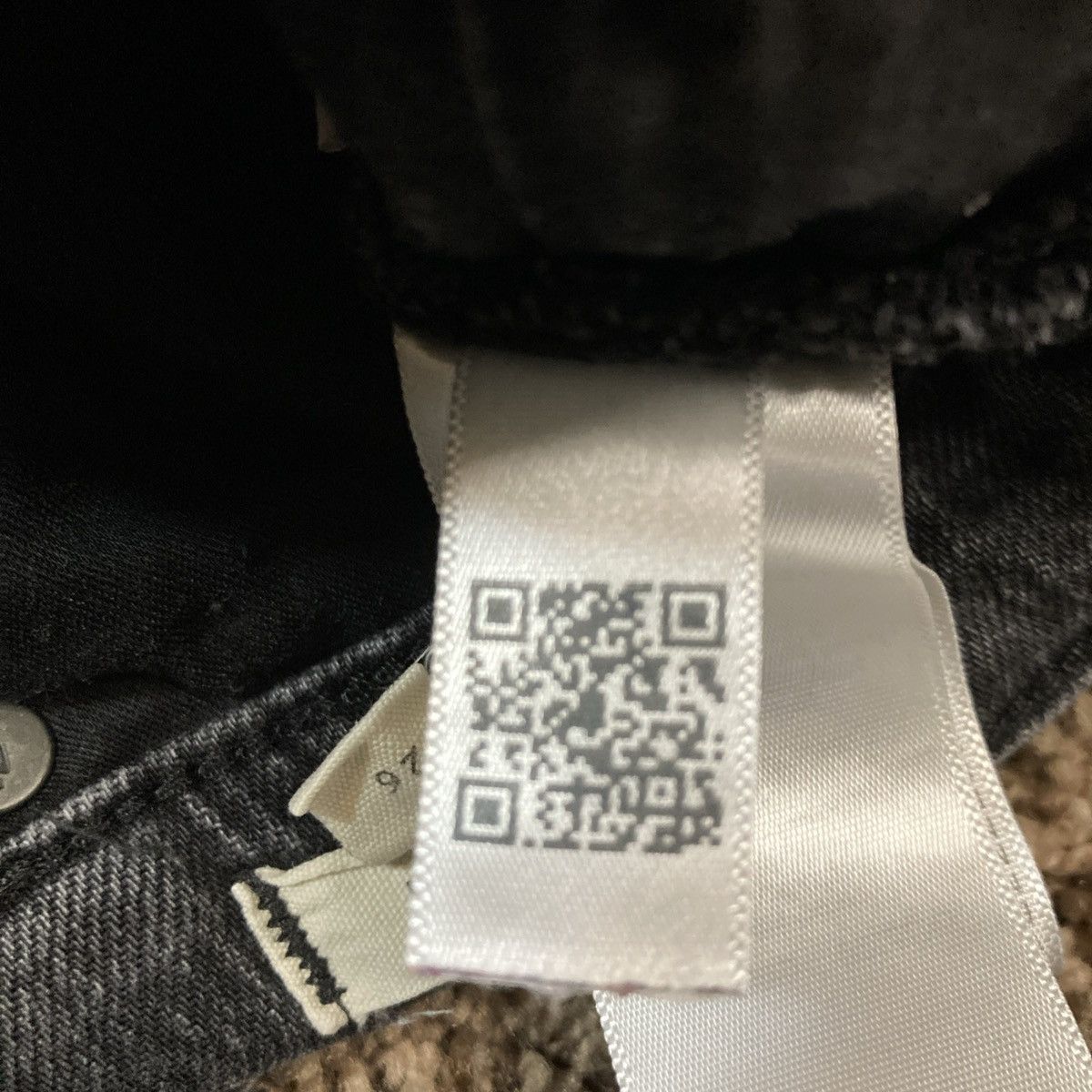 Other Madewell Women's Balloon Jeans Faded Black Denim Size 26 Size 26" / US 2 / IT 38 - 11 Thumbnail