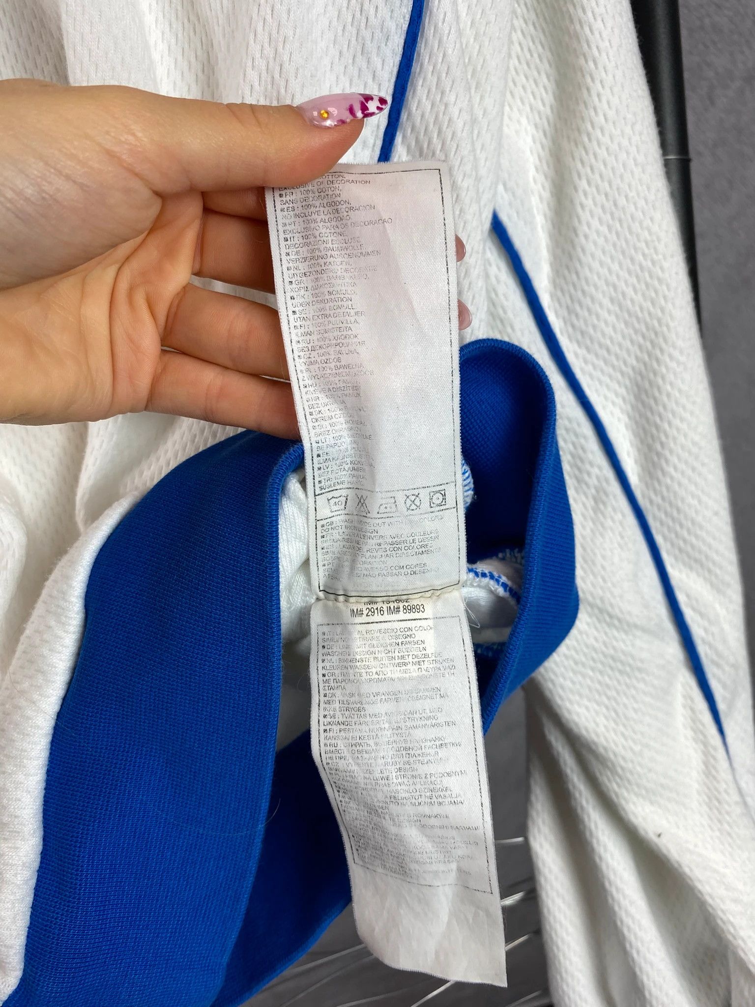 Nike Nike Y2K Vintage Brazil 10 Zip Hoodie in White and Navy Size US L / EU 52-54 / 3 - 5 Thumbnail