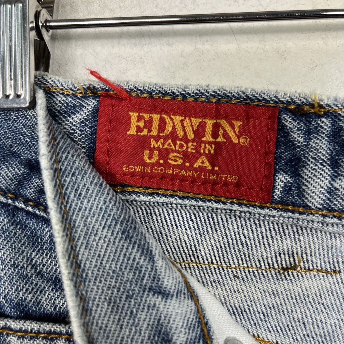 Other Vintage 90s Edwin Denim Jeans Size US 30 / EU 46 - 19 Thumbnail