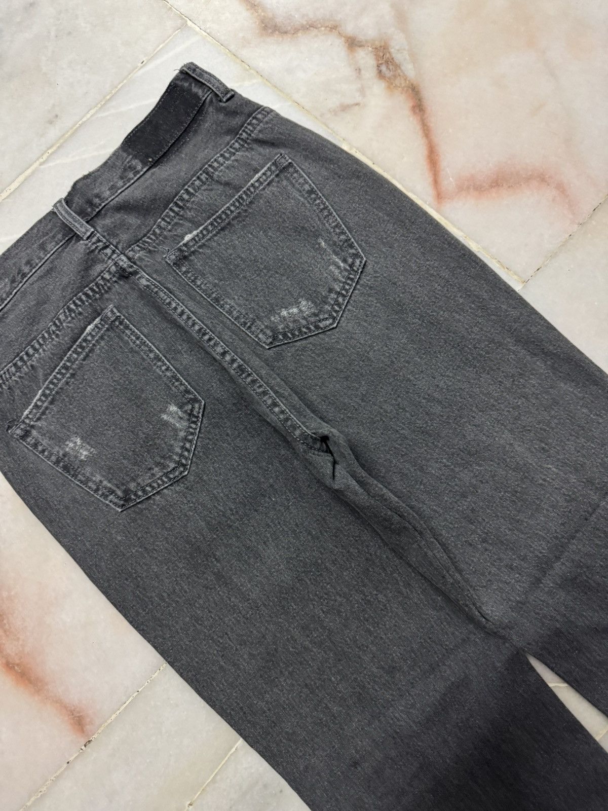 Japanese Brand 💥BAGGY FLARE💥VTG JAPANESE CLASSIC BOOTCUT MUDWASH STYLE Size US 27 - 13 Thumbnail
