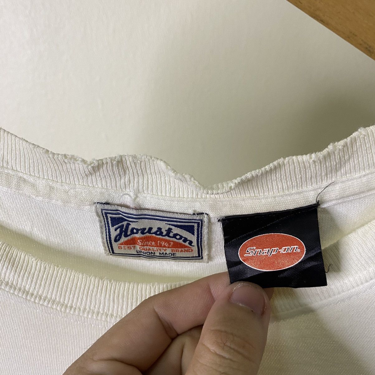 Japanese Brand Houston Union Made x Snap On Tools Collaboration Tee Size US XL / EU 56 / 4 - 3 Thumbnail