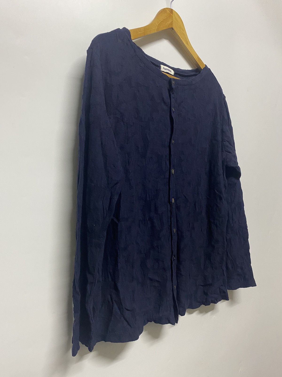 Issey Miyake × Japanese Brand Issey Miyake Plantation Long sleeve button up shirts Size L / US 10 / IT 46 - 4 Thumbnail