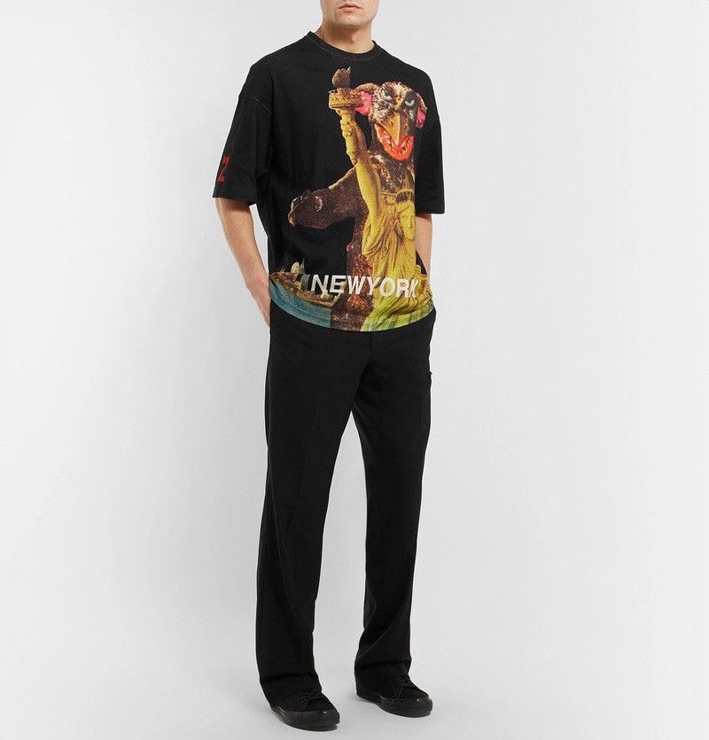 Jun Takahashi × Undercover Undercover - Oversized “New York” Print Cotton-Jersey TShirt Size US M / EU 48-50 / 2 - 6 Thumbnail