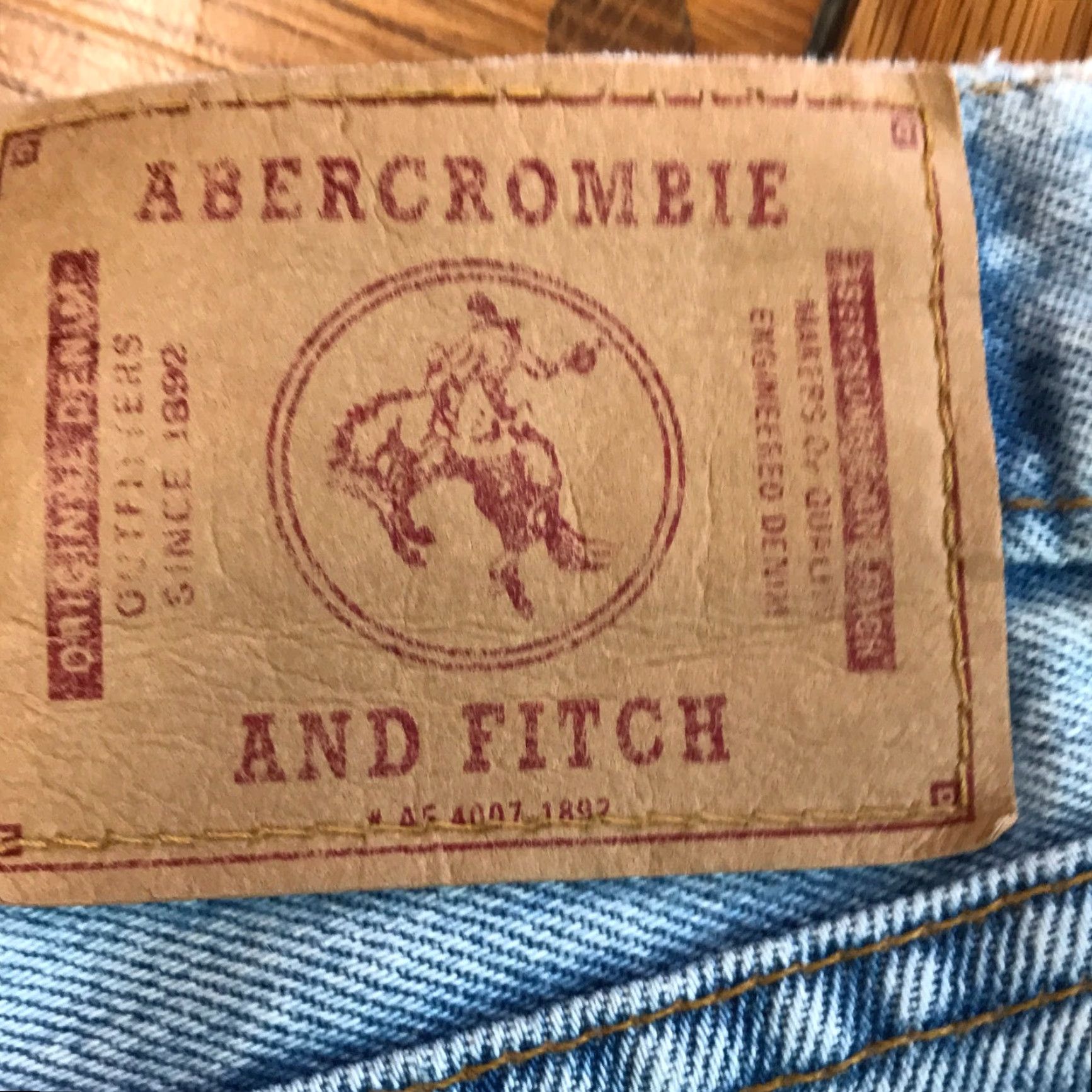 Abercrombie & Fitch Abercrombie & Fitch Women Jeans Bootcut Denim Blue Size 6 Mid Rise 32 In Inseam 31 In 5-Pocket Comfort Pockets Heather? Size 28" / US 6 / IT 42 - 6 Thumbnail