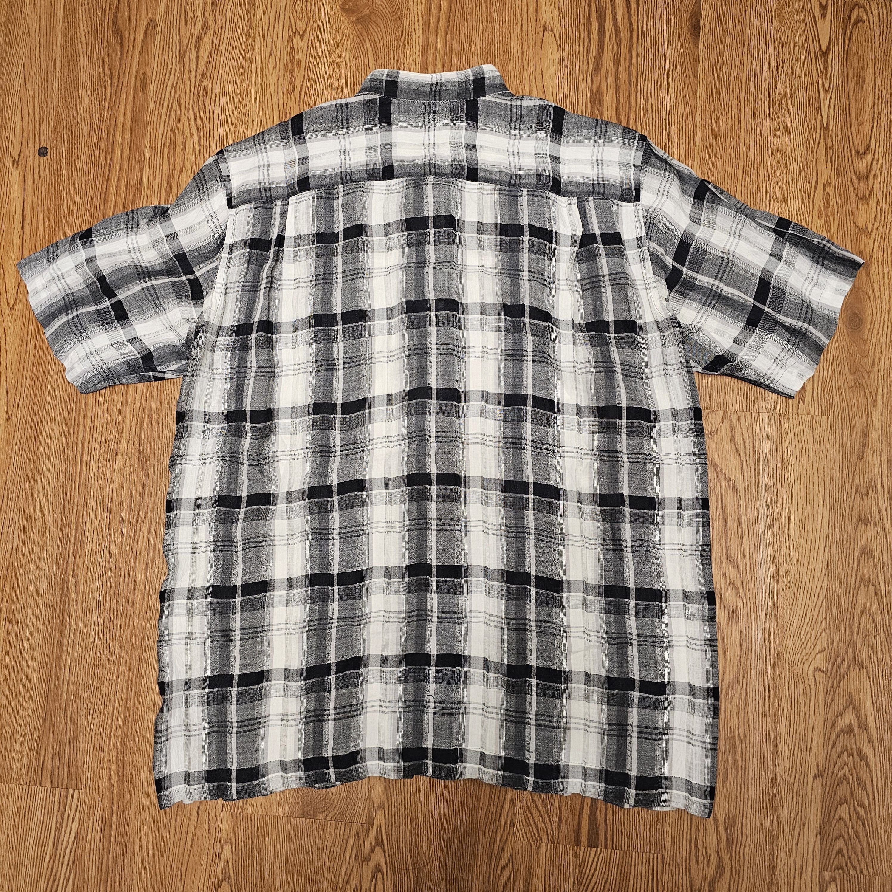 Issey Miyake Issey Miyake Men Linen Ramie Shirt Size US M / EU 48-50 / 2 - 2 Thumbnail