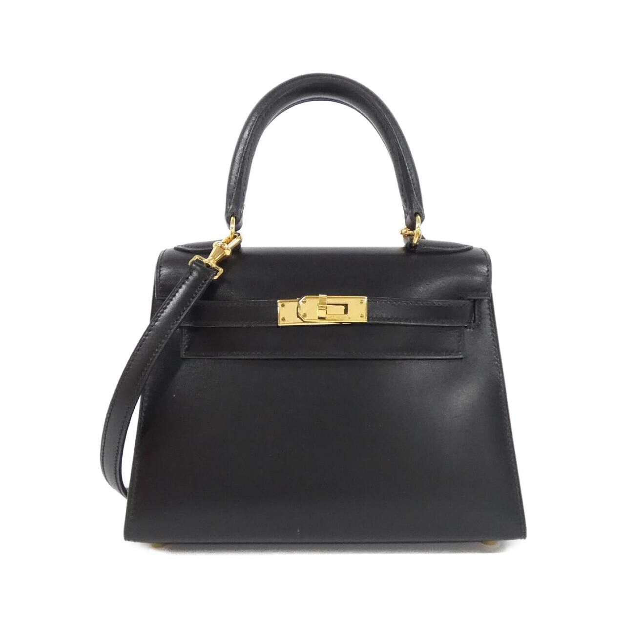 Hermes Hermes Hermes Mini Kelly Box Calf Bag Leather Shoulder Bag A DUTY FREE for USA Size ONE SIZE - 1 Thumbnail