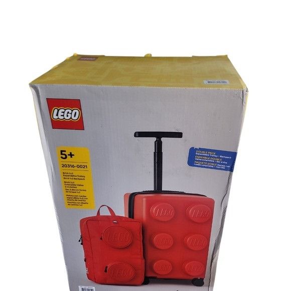LEGO LEGO Red Kids Luggage Set Size ONE SIZE - 2 Thumbnail