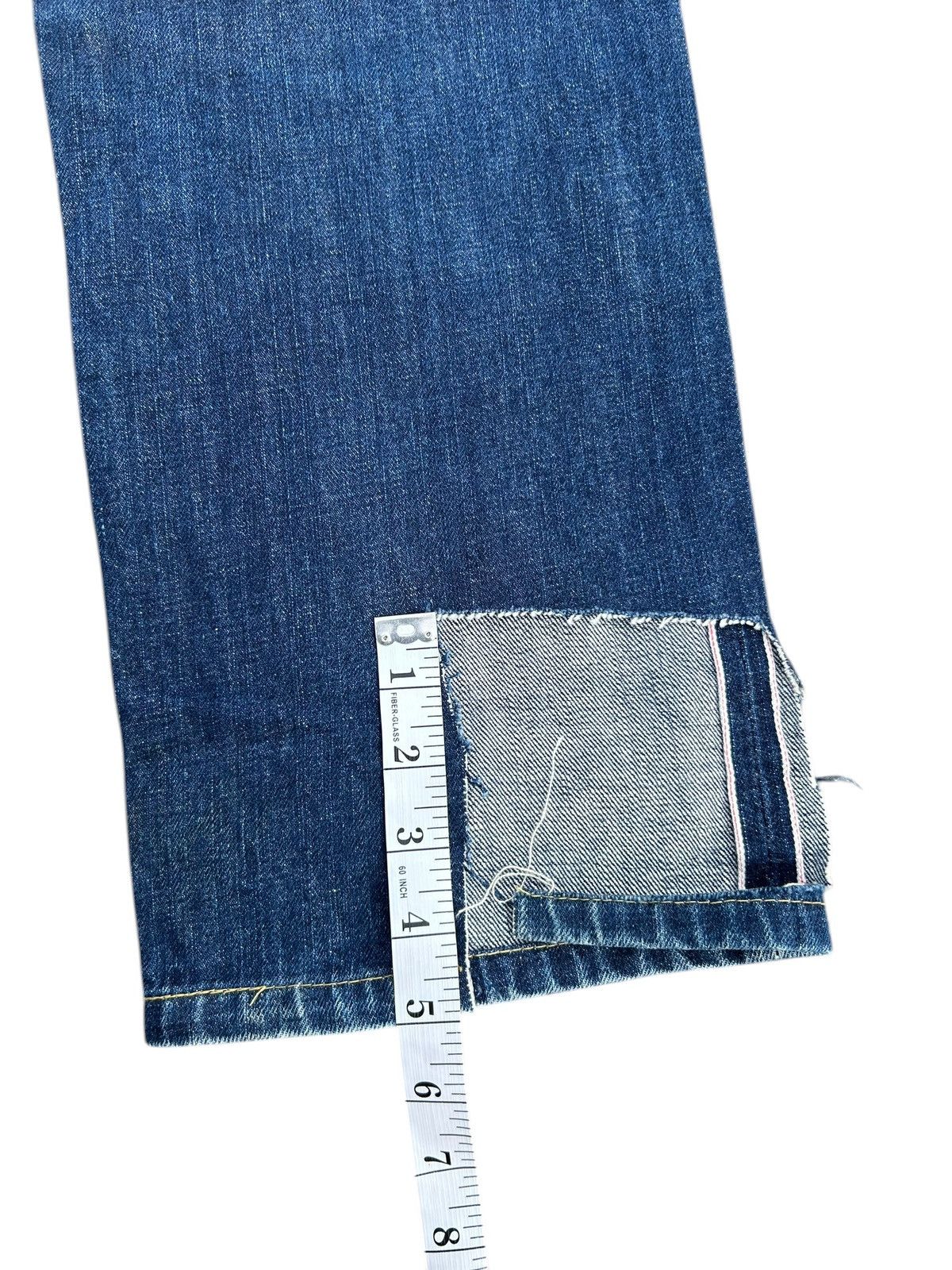 Kapital Vintage Levis Big E Selvedge Distressed Denim Jeans Size US 31 - 18 Thumbnail