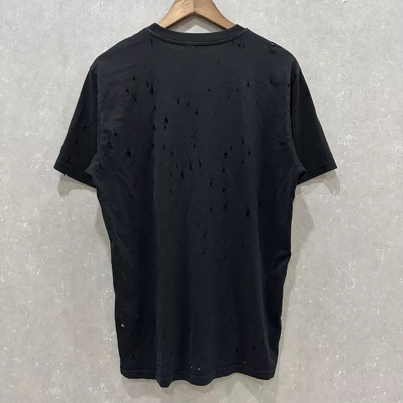 Givenchy Givenchy Distressed and ripped logo short-sleeve Size US XS / EU 42 / 0 - 2 Thumbnail
