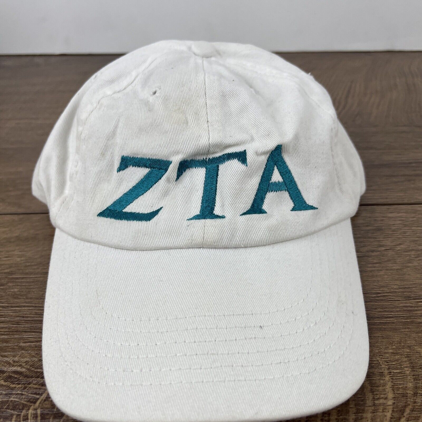 Other ZTA Hat ZTA White Hat Adjustable Adult Size Hat White Cap Size ONE SIZE - 5 Thumbnail