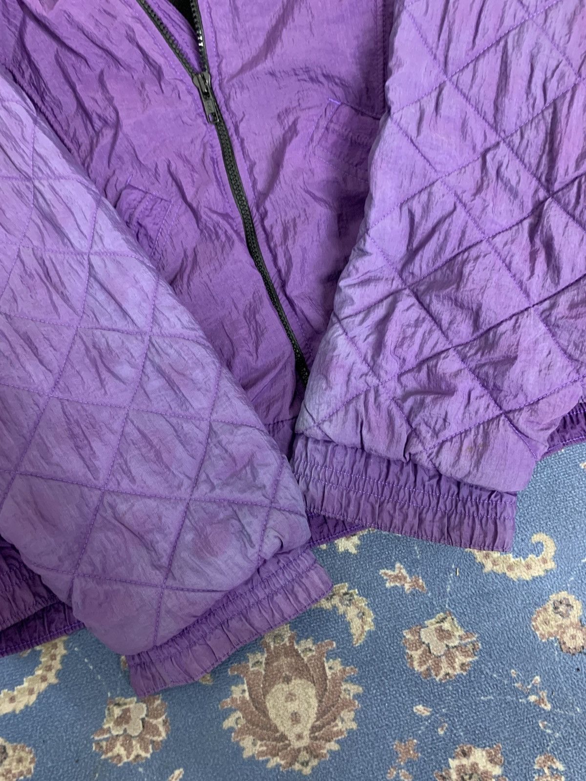 Nike × Vintage Vintage NIKE AIR JORDAN Puffer Quilted Jacket Size US L / EU 52-54 / 3 - 8 Thumbnail