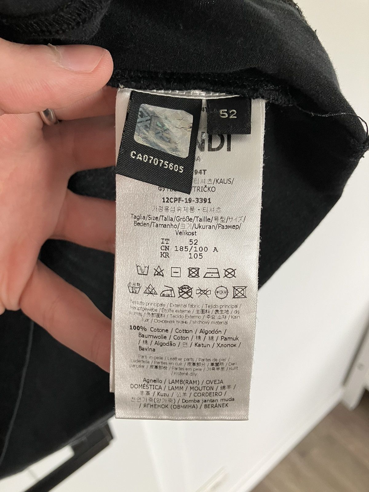 Fendi Fendi Bug Eye tee Size US L / EU 52-54 / 3 - 5 Thumbnail
