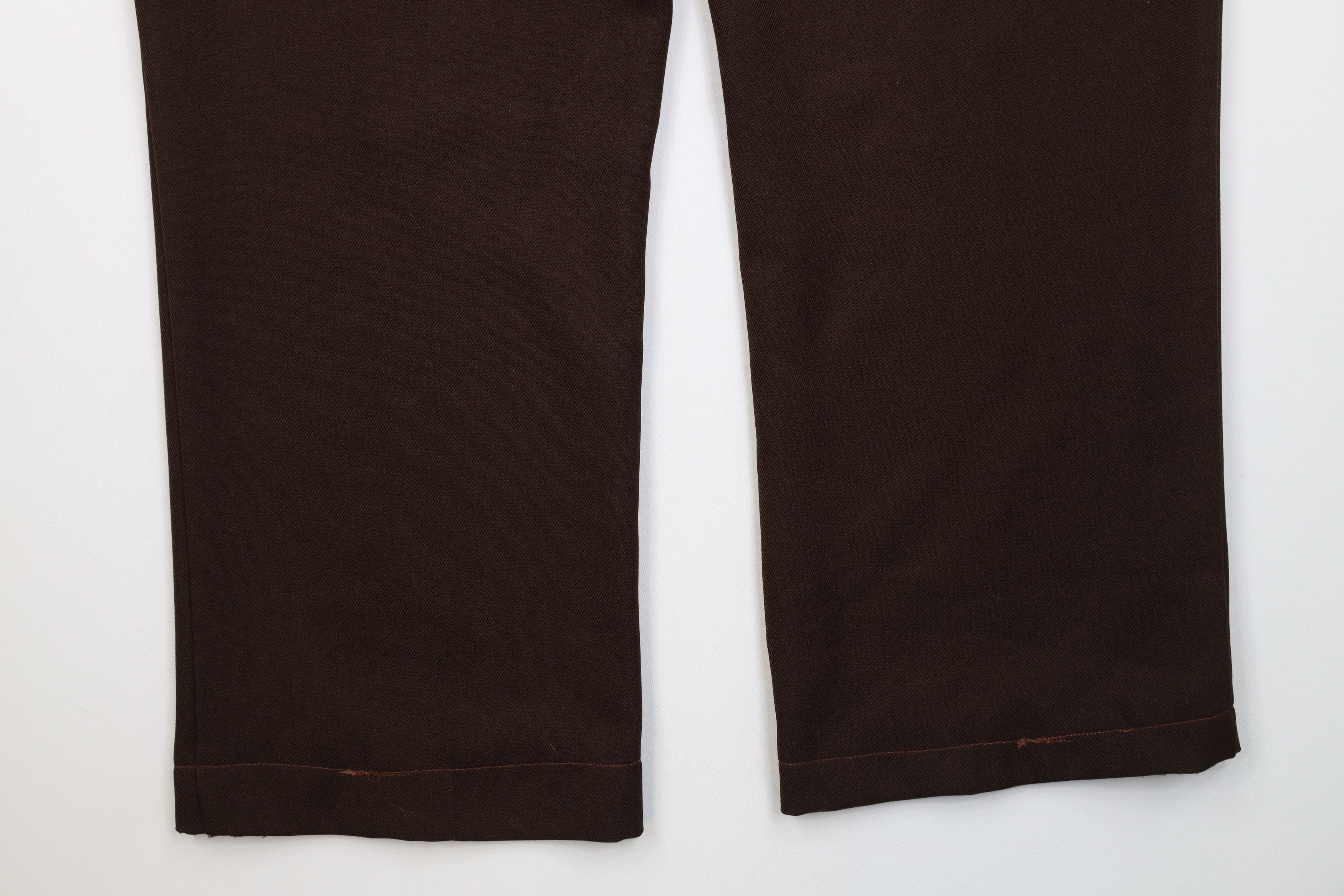 Vintage Vintage 90s Streetwear Flared Wide Leg Chino Pants Brown Size US 36 / EU 52 - 14 Thumbnail