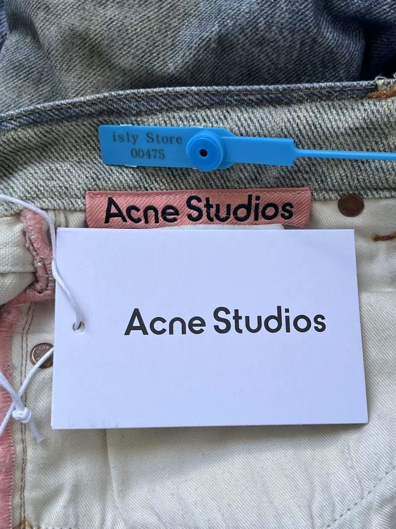 Acne Studios Acne Studios Printed low-rise jeans Size US 28 / EU 44 - 4 Thumbnail