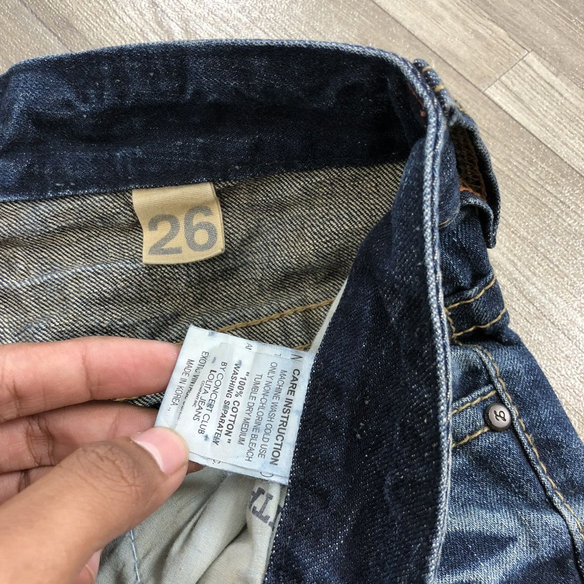 If Six Was Nine 2000s Lolita Distressed Multizipper Bootcut Flared Jeans Y2K Size US 28 / EU 44 - 12 Thumbnail