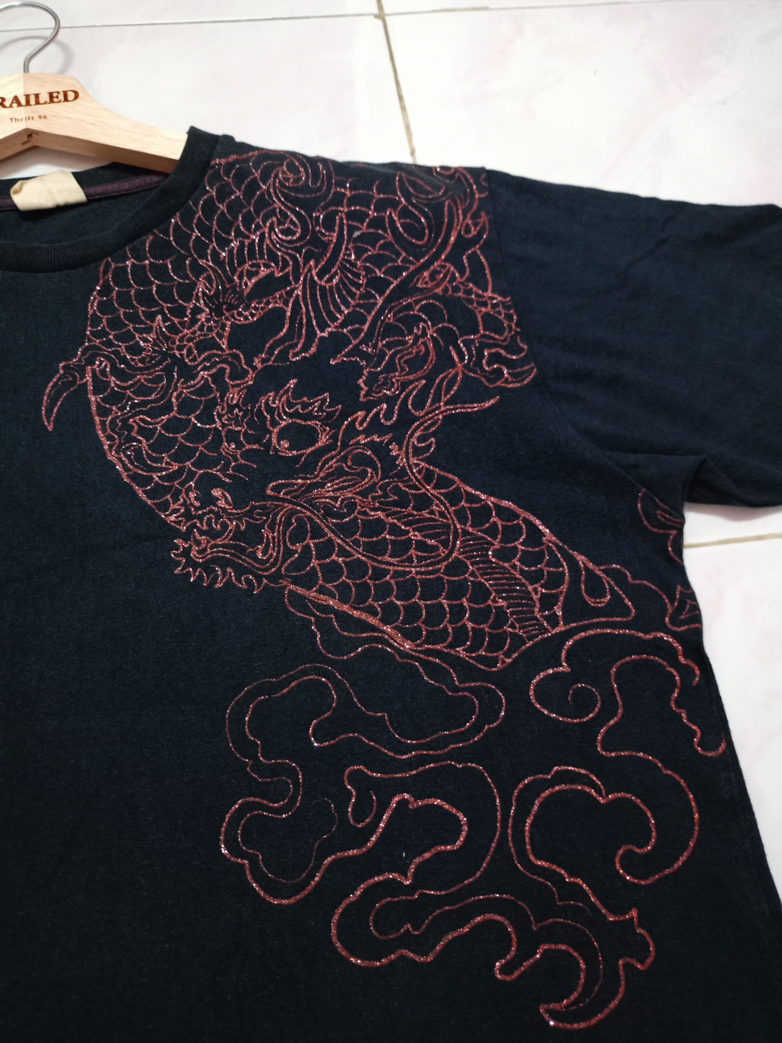 Japanese Brand 🔥Strange Heaven X vintage Japan Dragon🔥 Size US L / EU 52-54 / 3 - 3 Thumbnail