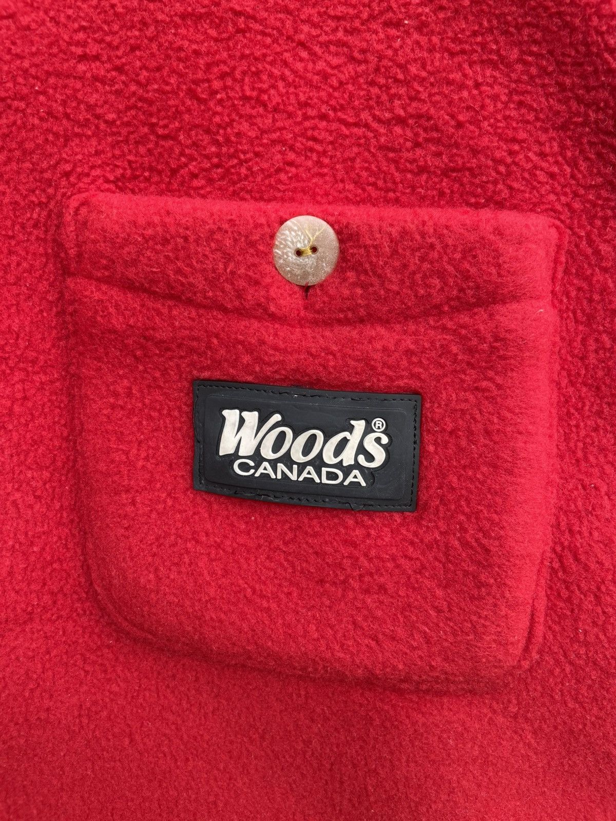 Vintage 🔥Accept Binding Offer🔥 Woods Canada Fleece Wool Jacket Size US L / EU 52-54 / 3 - 6 Thumbnail