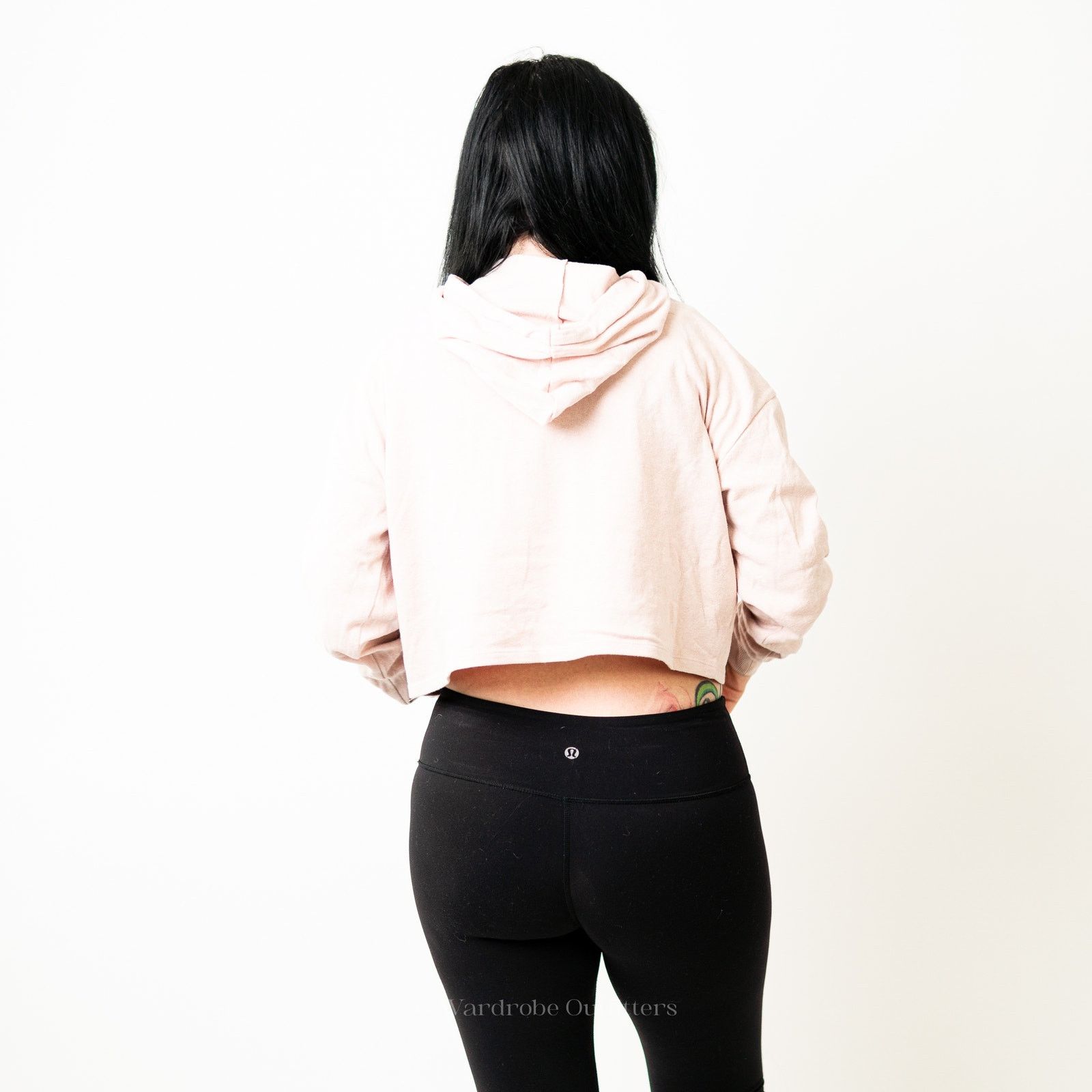 H&M H&M Pastel Pink Cropped Hoodie Size L / US 10 / IT 46 - 5 Thumbnail