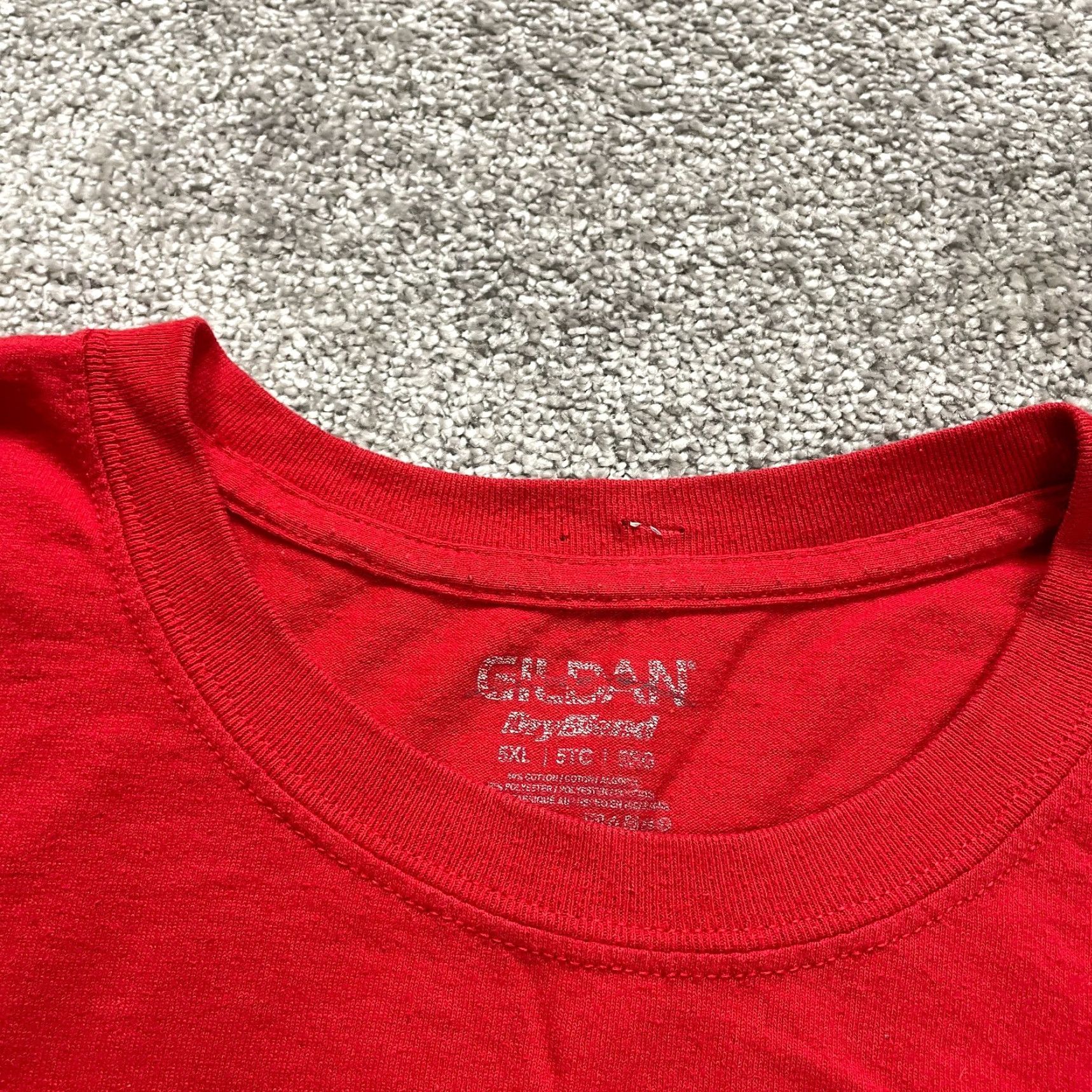Gildan Gildan DryBlend Graphic T-Shirt Mens 5XL Red Cotton Baptist Hill Reunion Tee Shirt Size US XXL / EU 58 / 5 - 4 Thumbnail