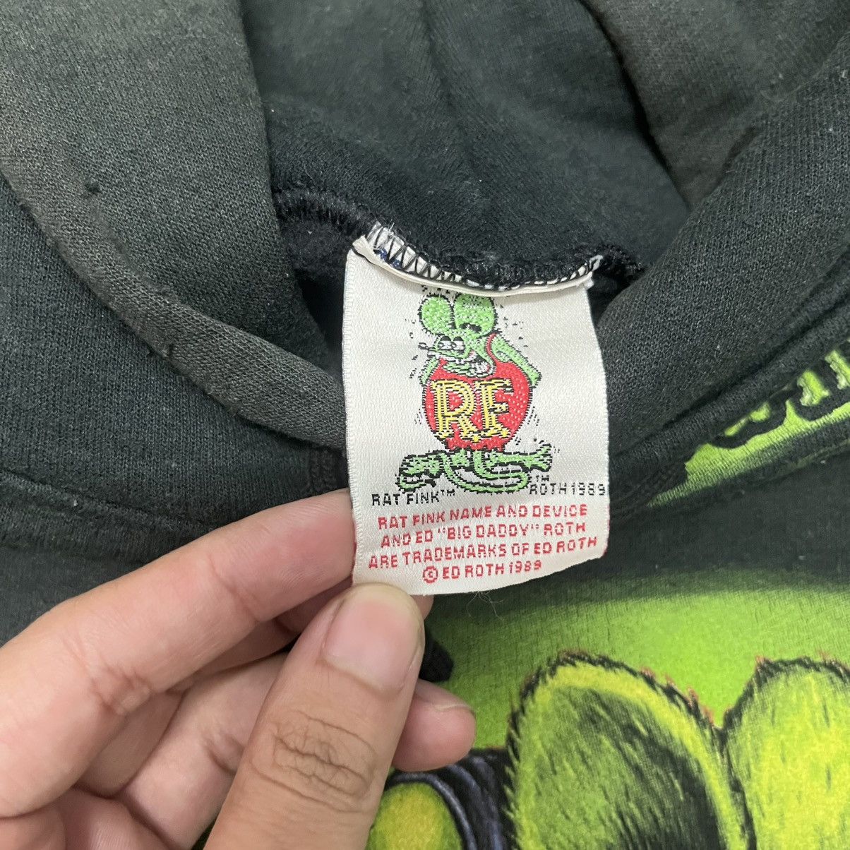 Other Rare Vintage Rat Fink 90s Hoodie Size US M / EU 48-50 / 2 - 8 Thumbnail