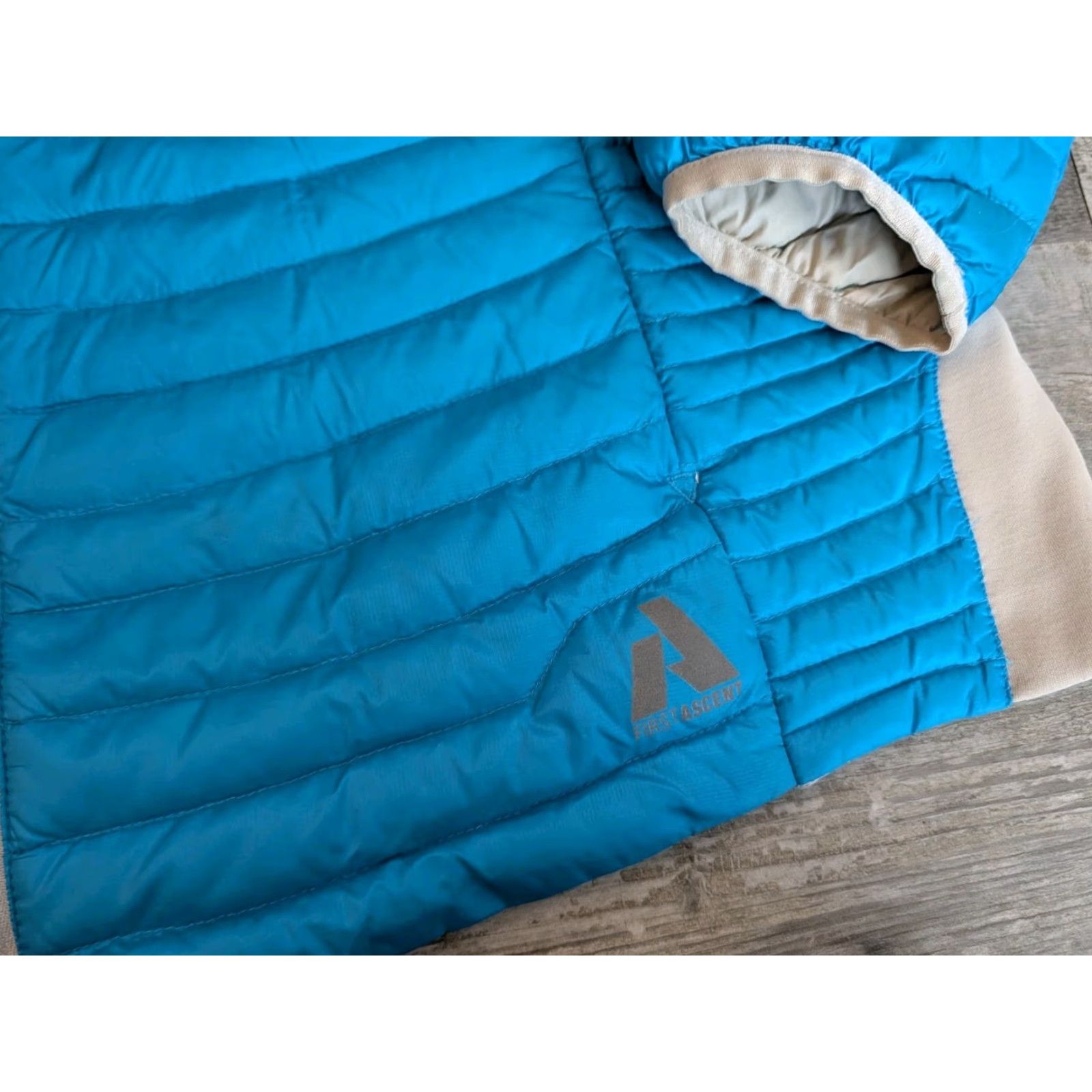 Eddie Bauer Eddie Bauer First Ascent Womens Blue Puffer Jacket EB800 Fill Power Goose Down M Size S / US 4 / IT 40 - 3 Thumbnail